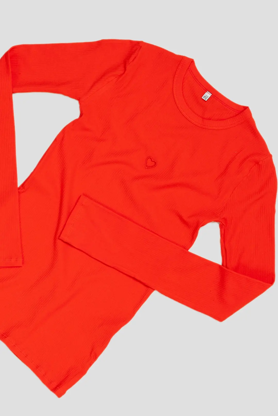 BaserangeHeart Long Sleeve Tee My Red