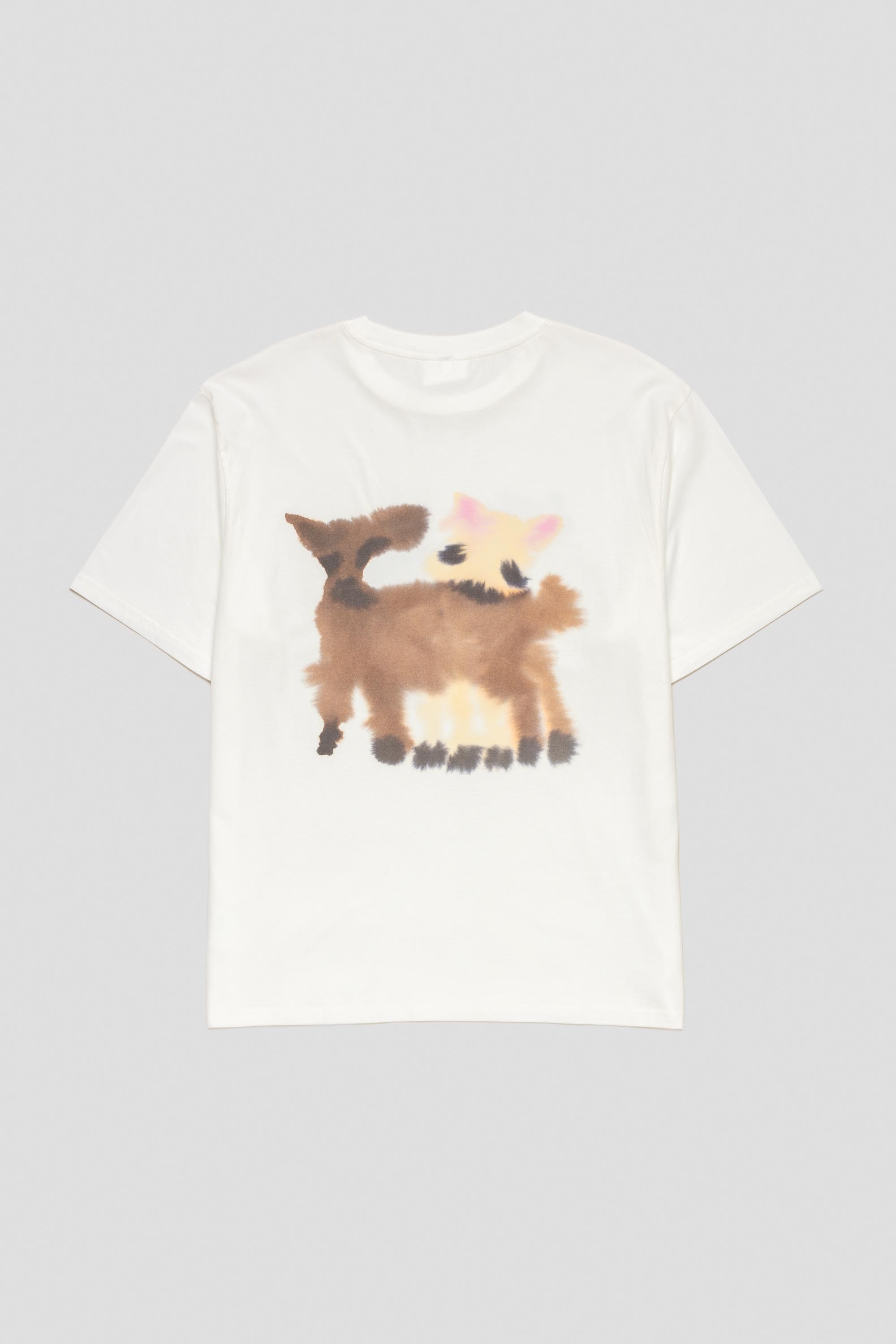 Wolf Goats Tee Off White