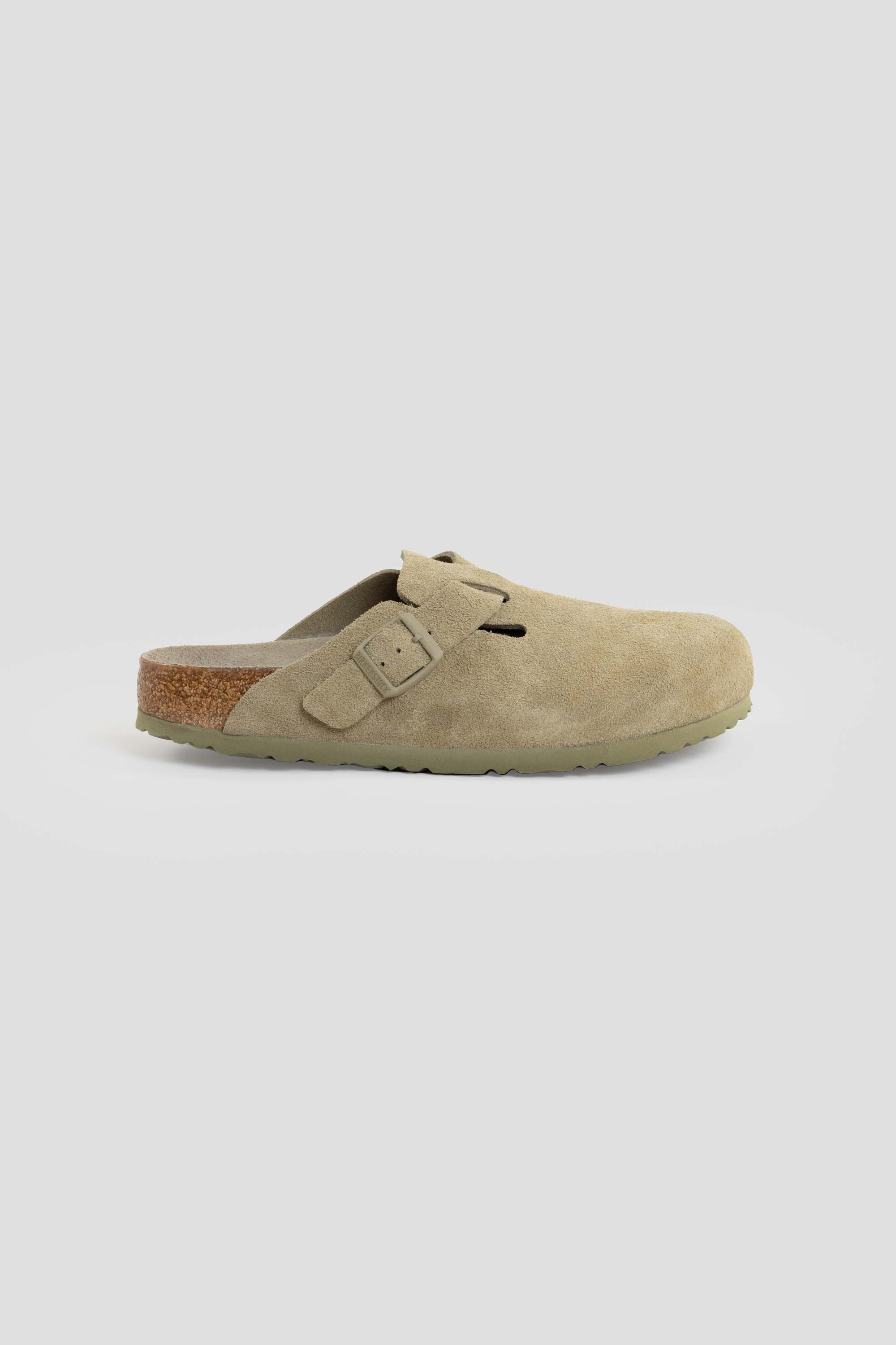 Boston Suede Faded Khaki