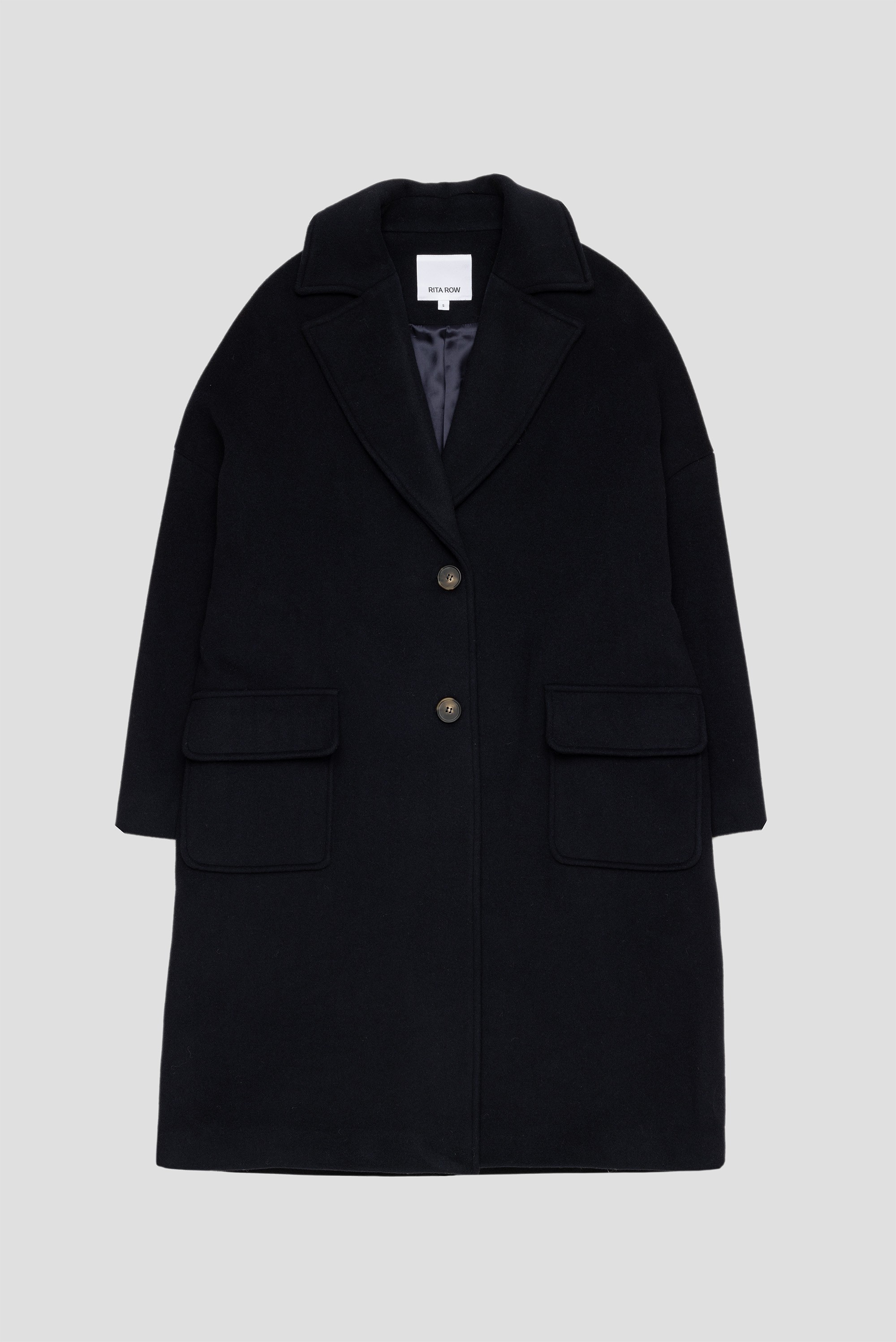 Monestero Coat Dark Blue