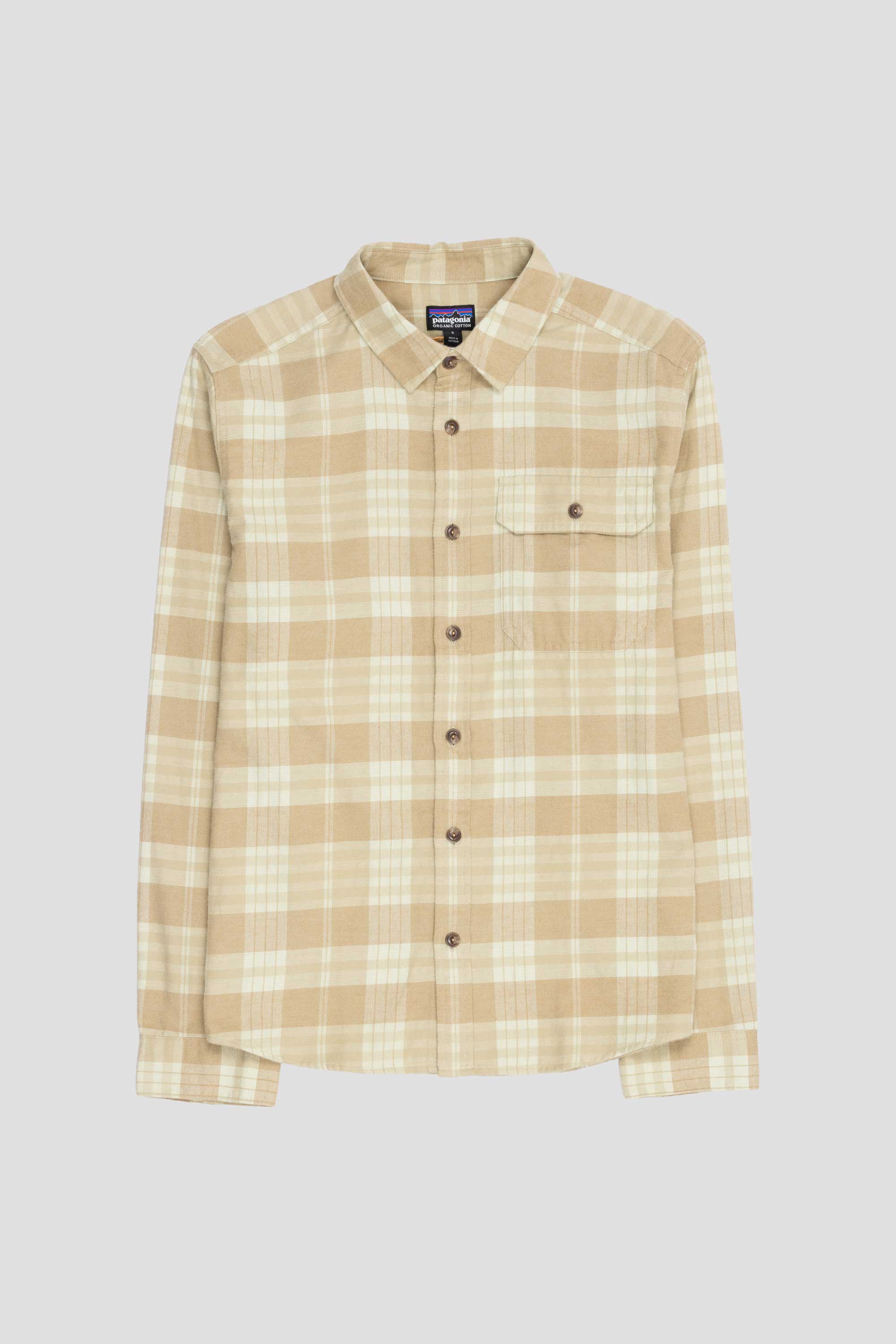 L/S LW Fjord Flannel Shirt Builder/Weathered Stone