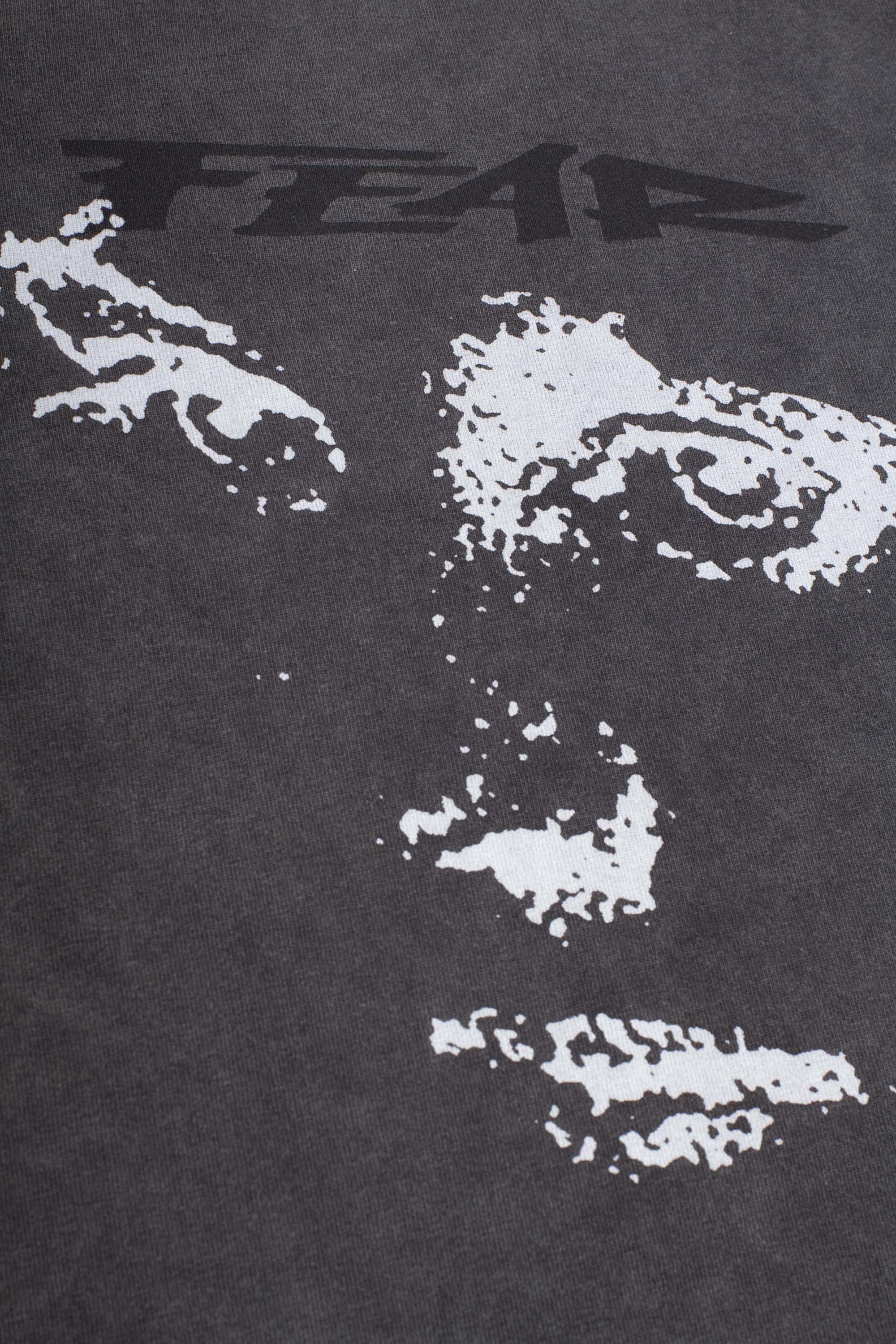 Women's Merch LS Tee Washed Graphite