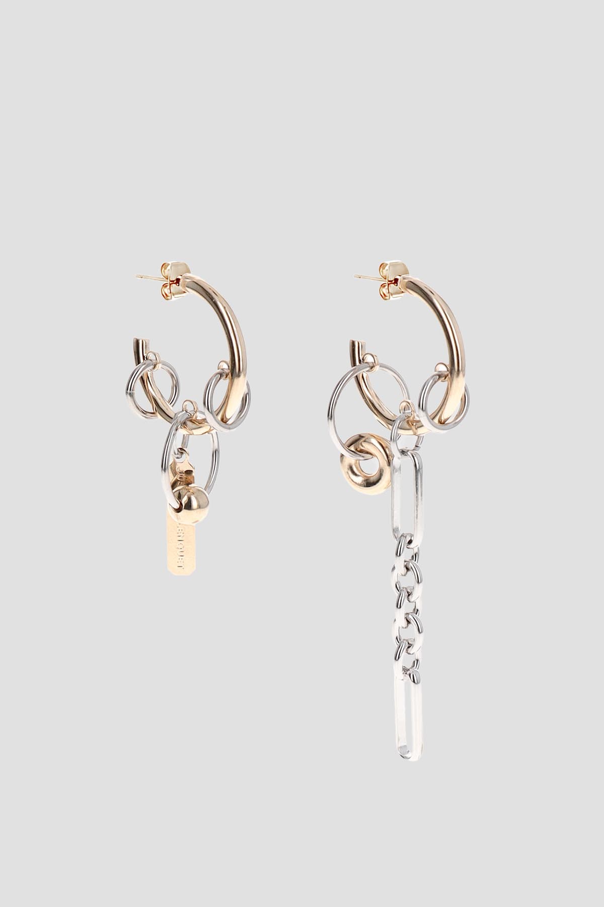 Iris Earrings Gold & Palladium