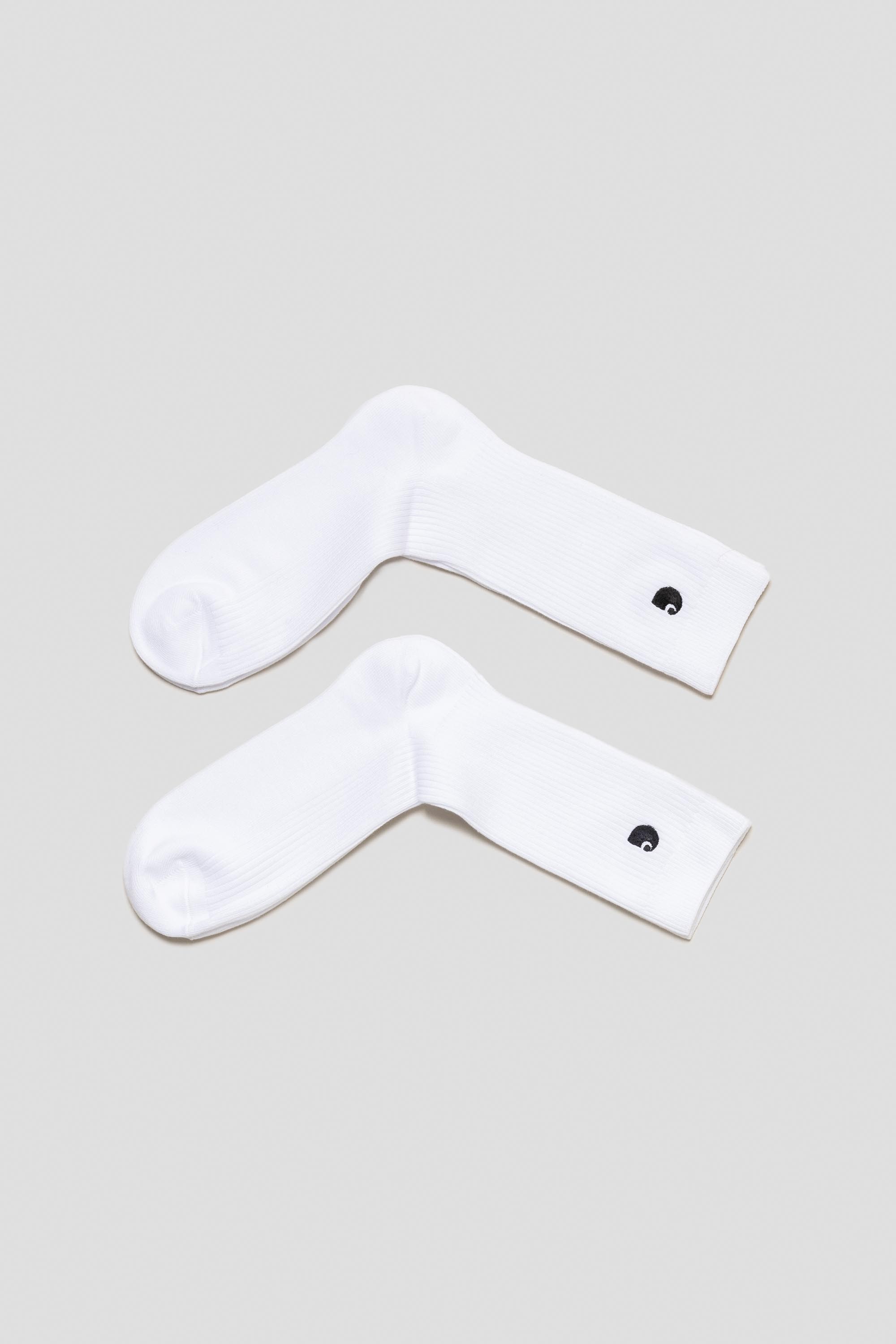 Madison Pack Socks White/Black