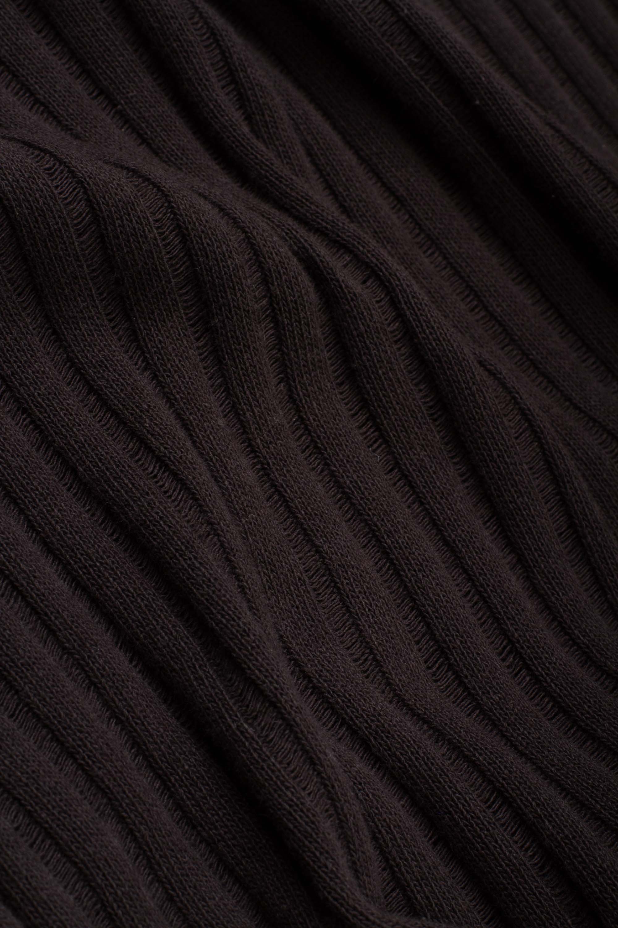 Round Neck Sweater Dark Brown Ajour