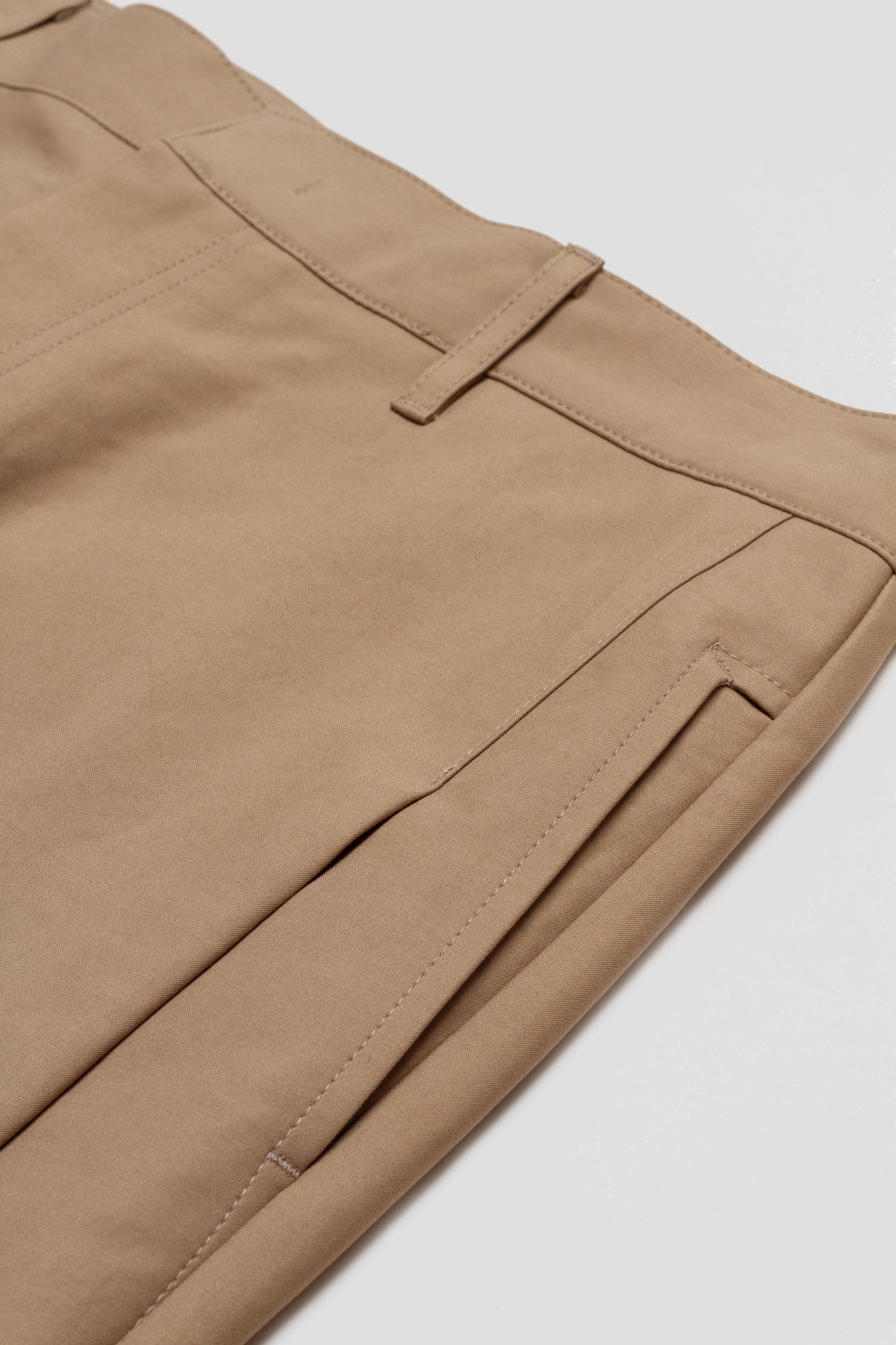 Mens Snap Garconne Pants Beige