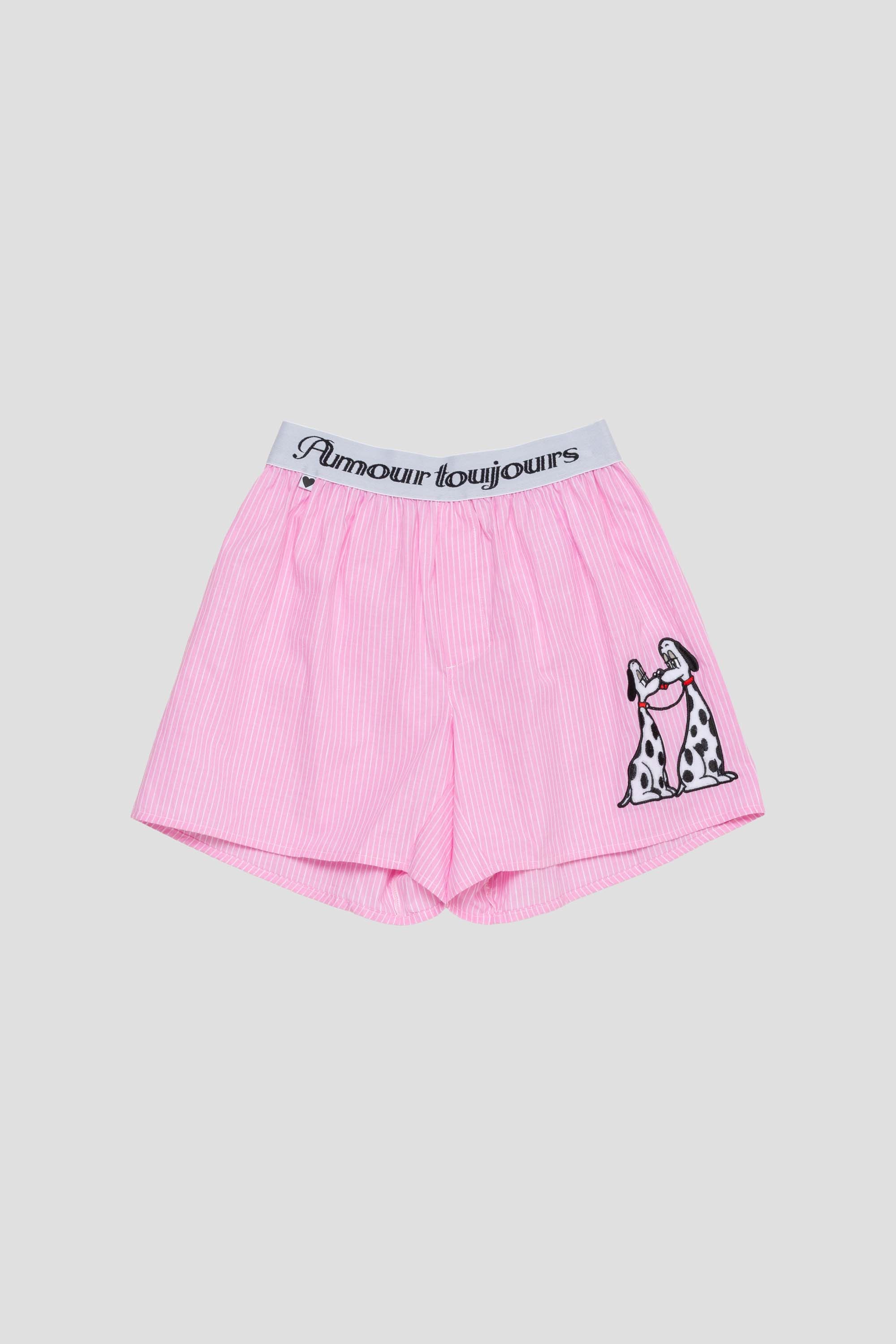 Doggy Daze Pink Stripe
