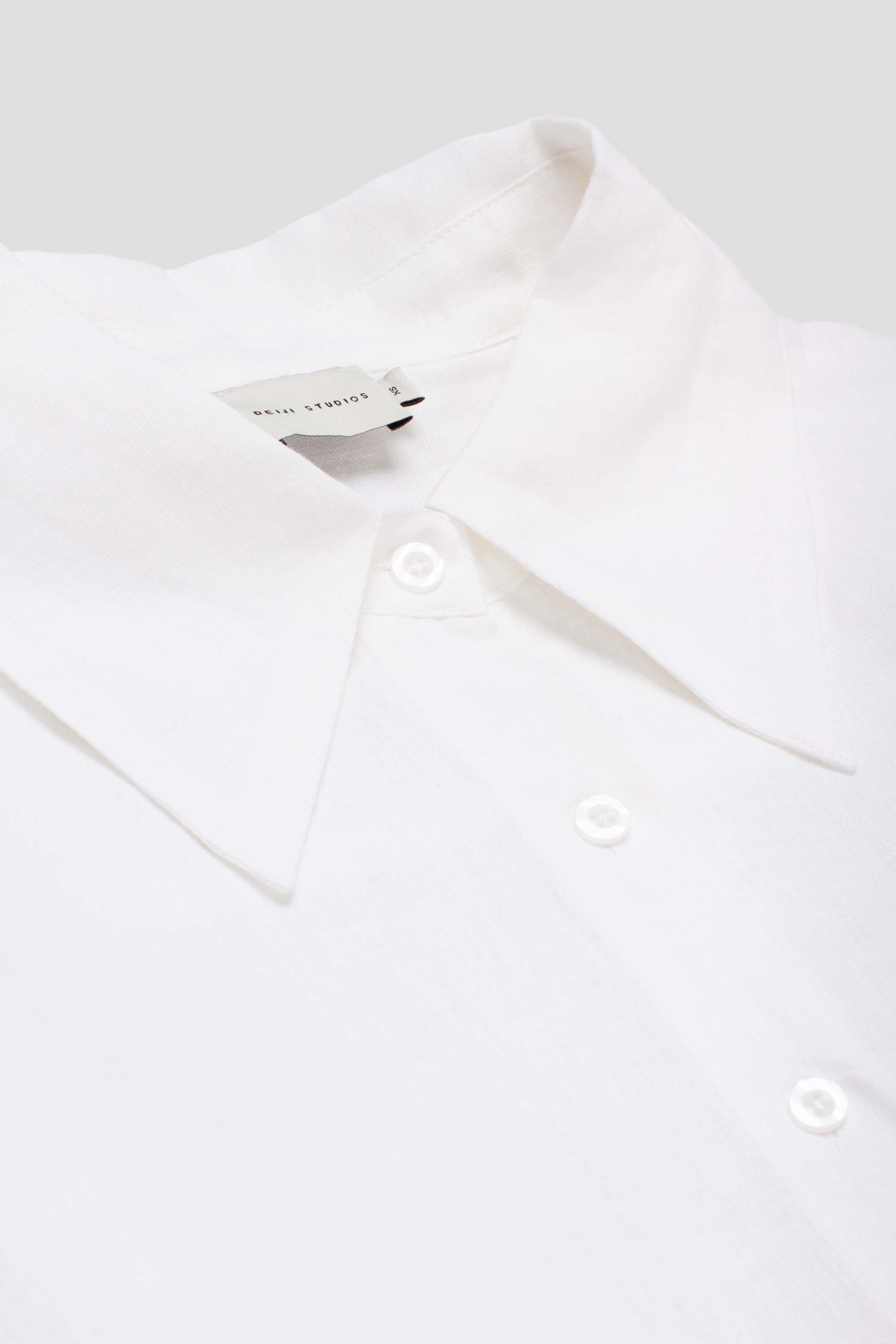 Collar Point Shirt White