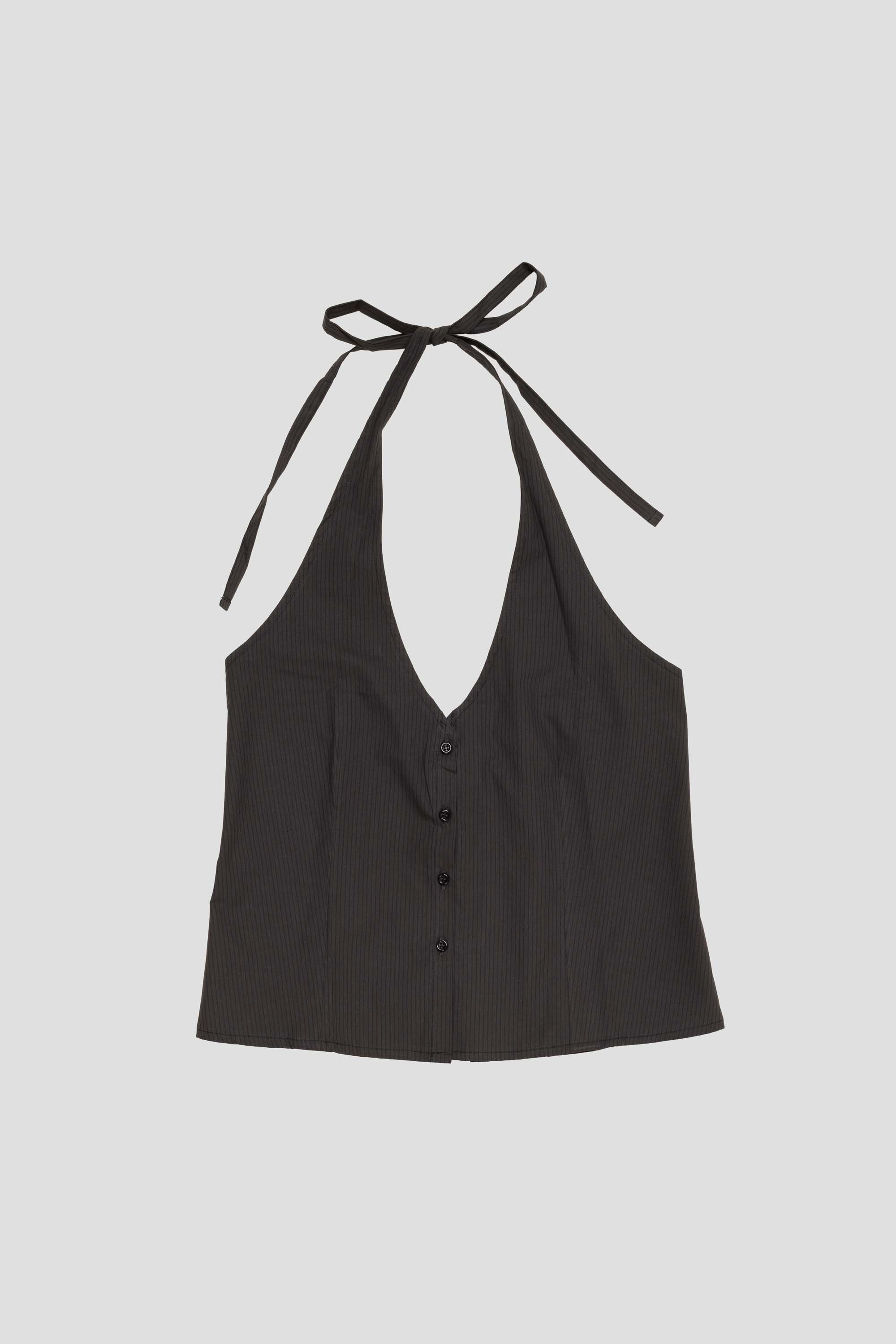 Waist Halter Black Stripe