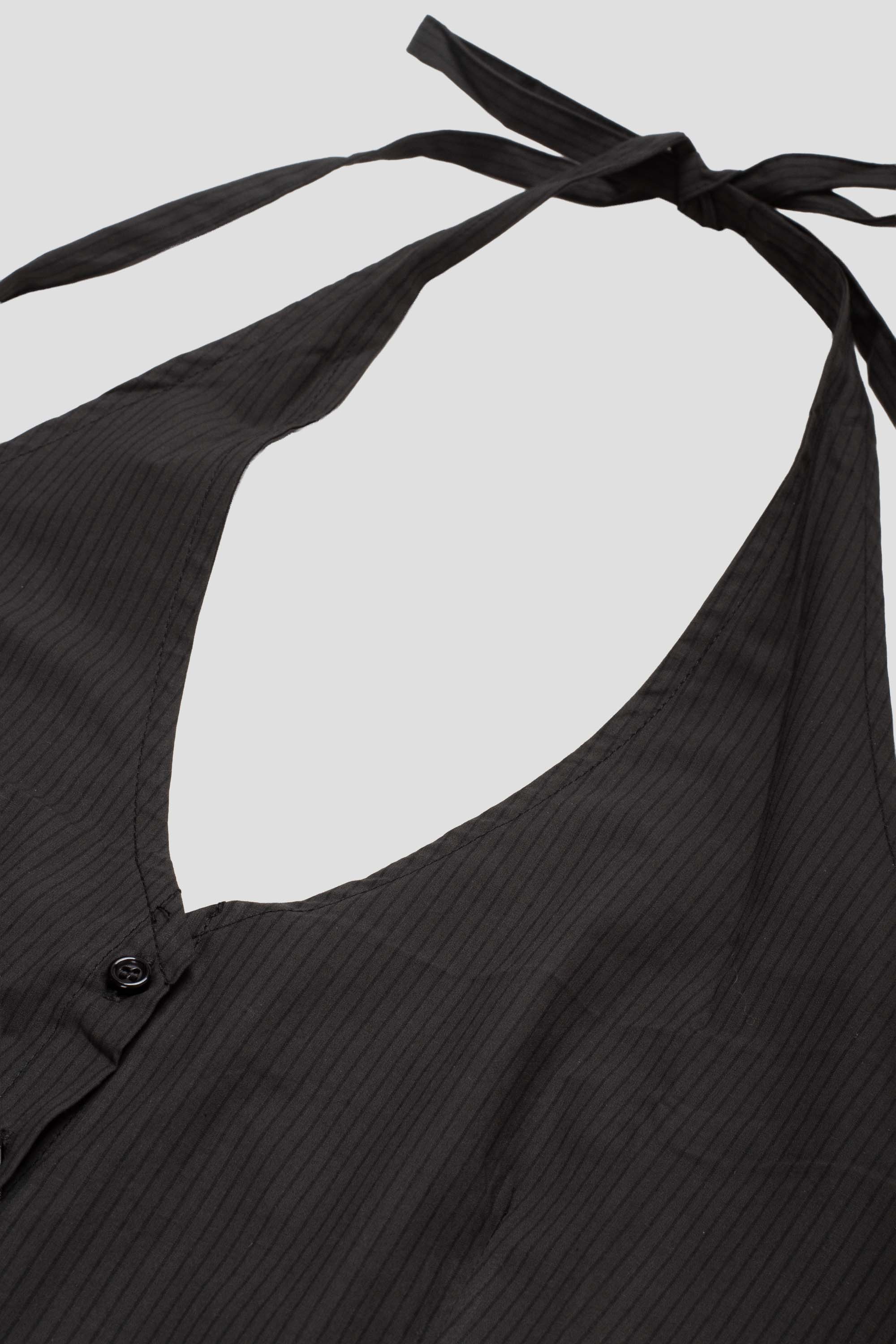 Waist Halter Black Stripe