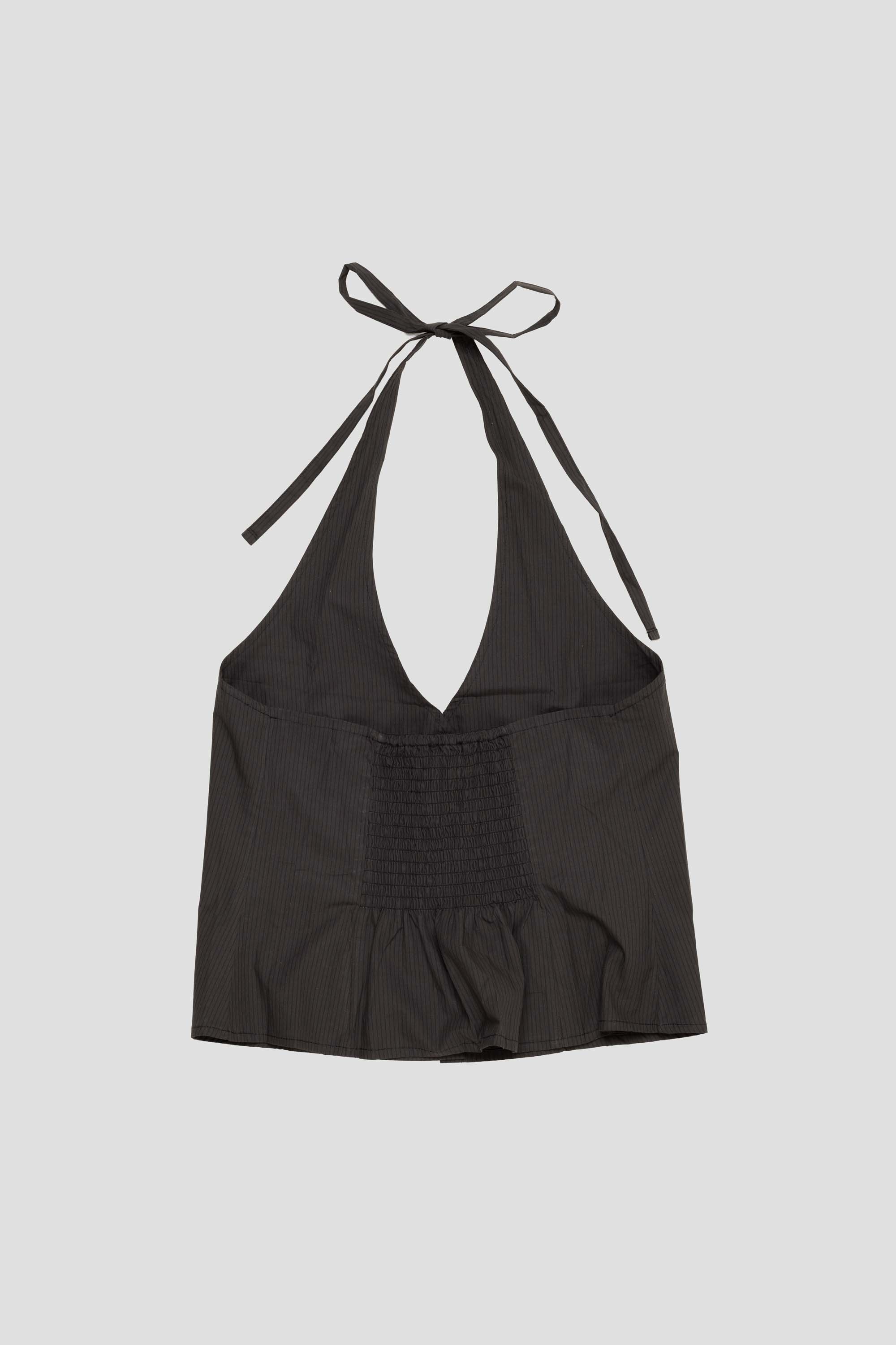 Waist Halter Black Stripe