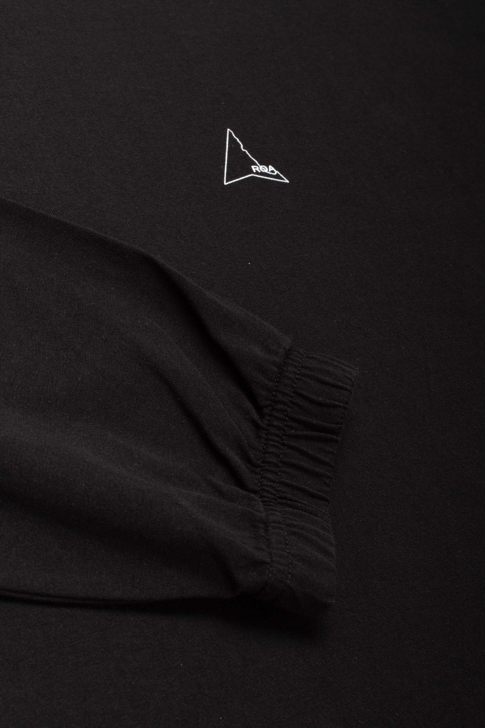 Logo Organic Long Sleeve Black