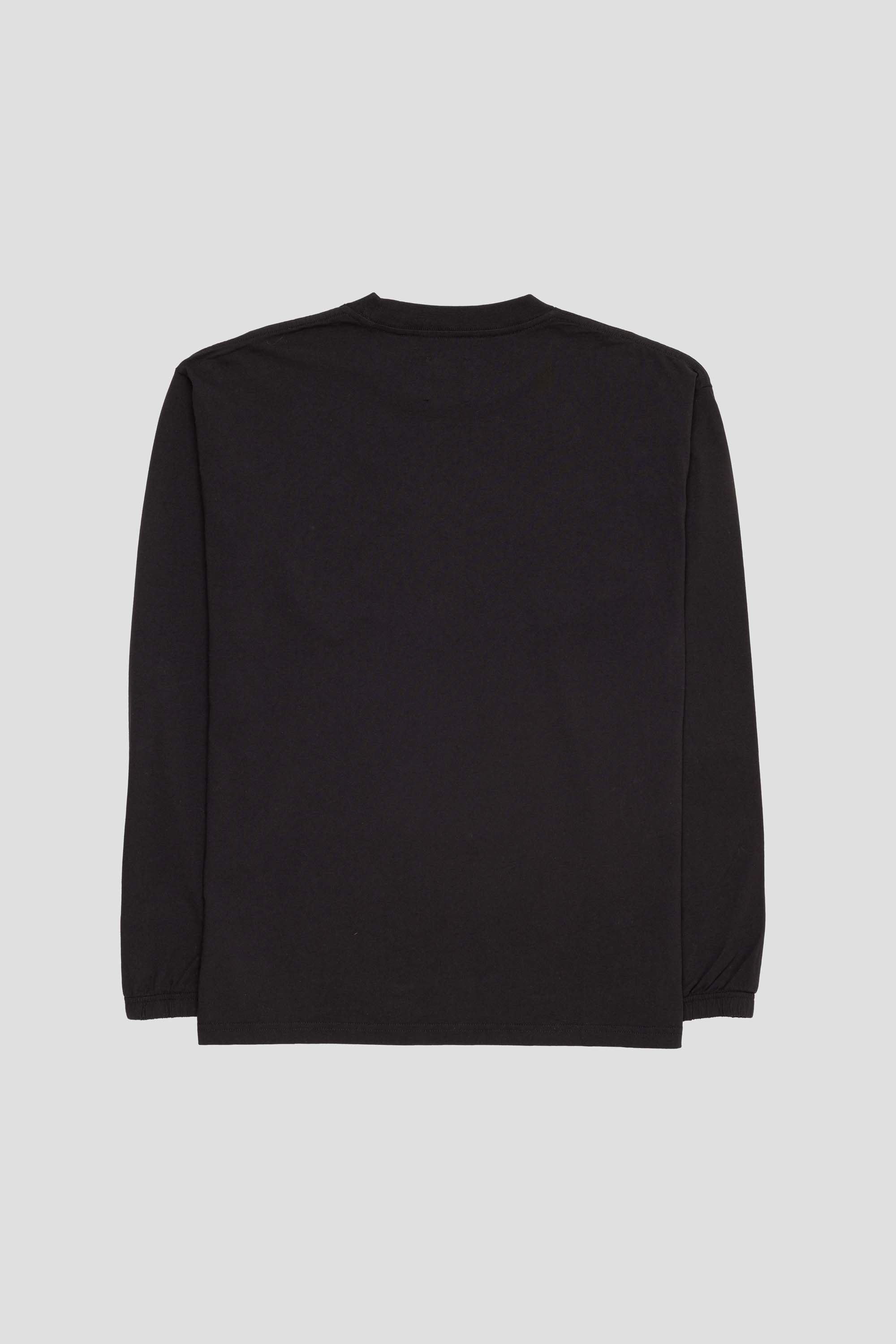 Logo Organic Long Sleeve Black