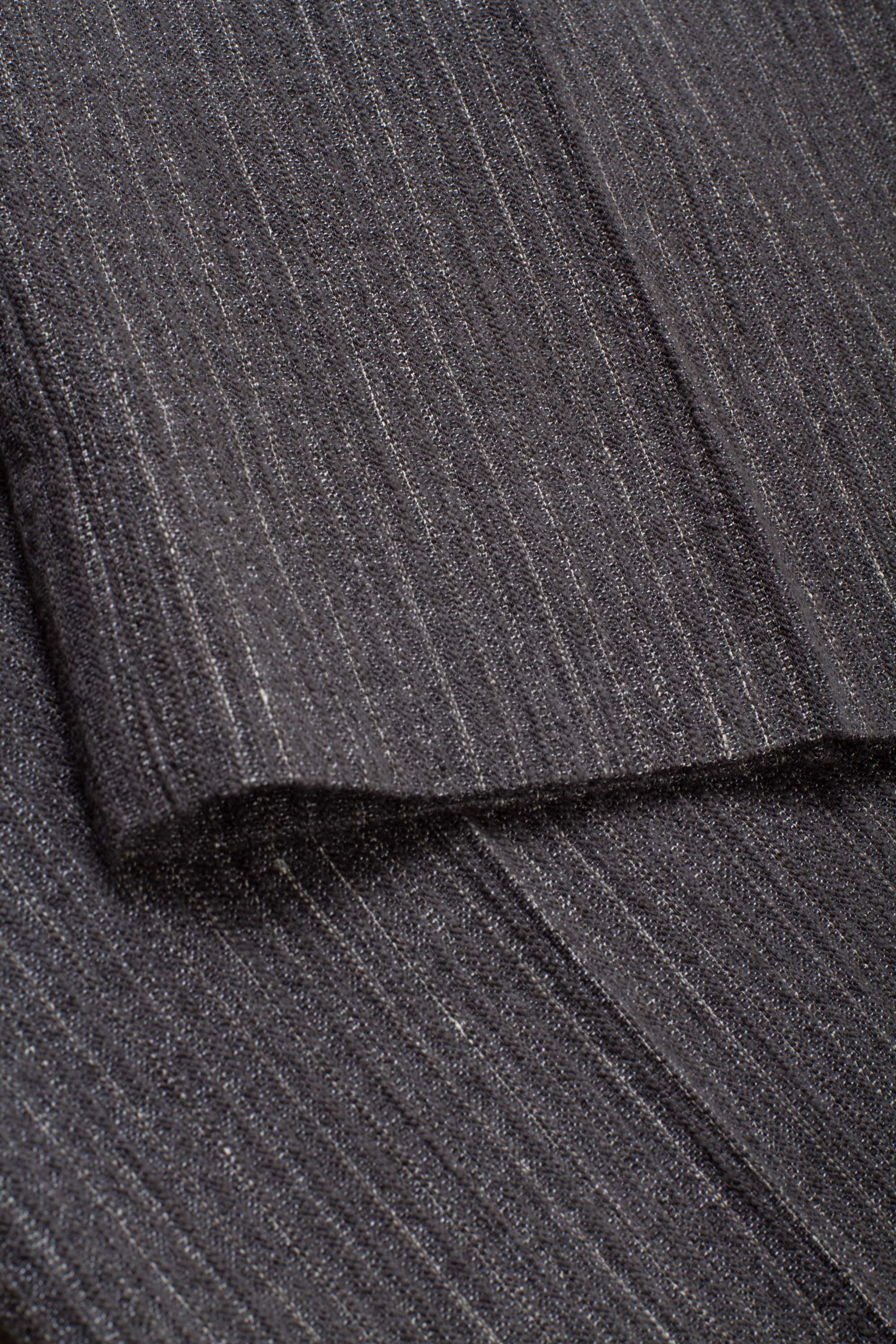 Aspect Trousers Textured Blue Grey Stripe