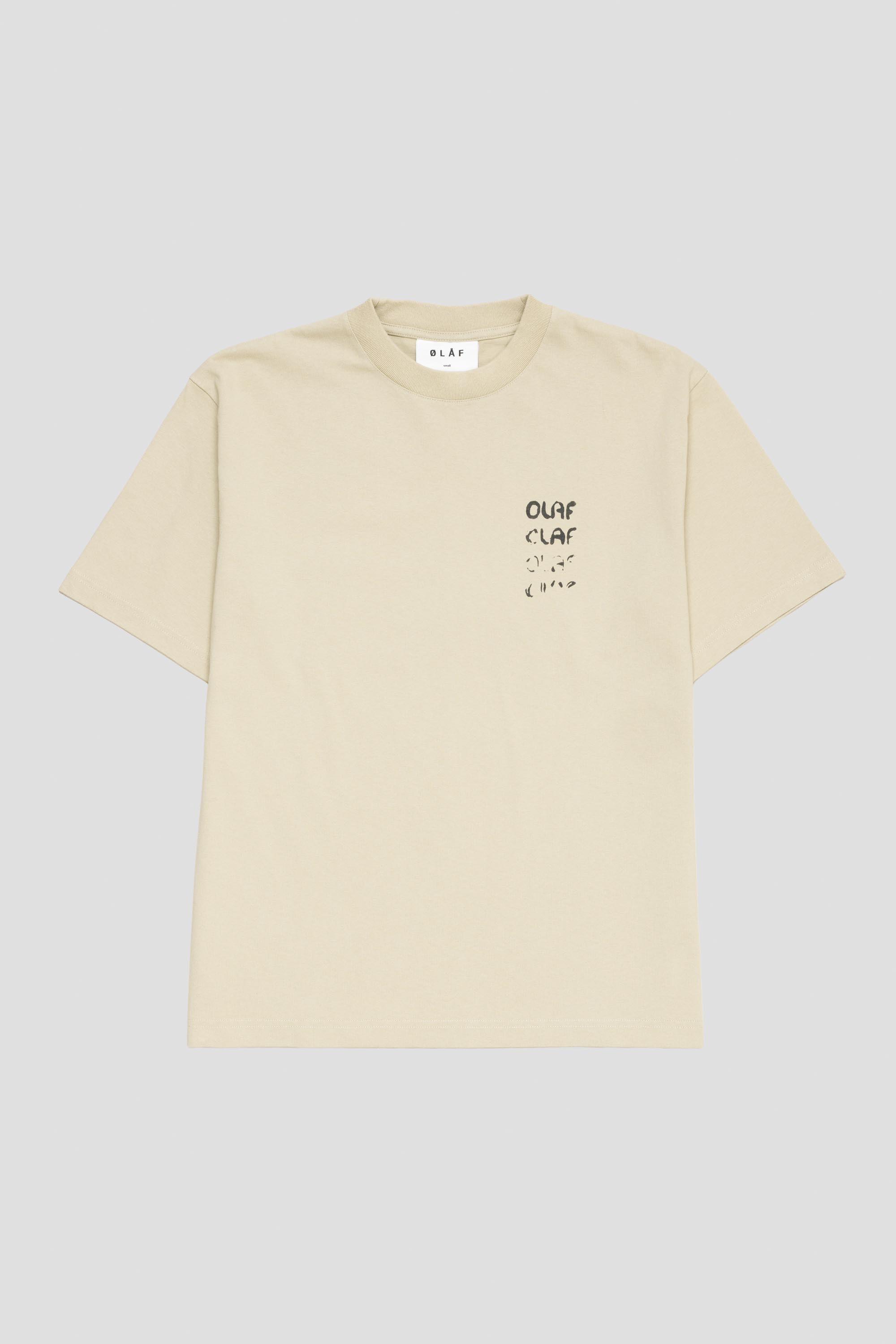 Spray Graphic Tee Light Sage