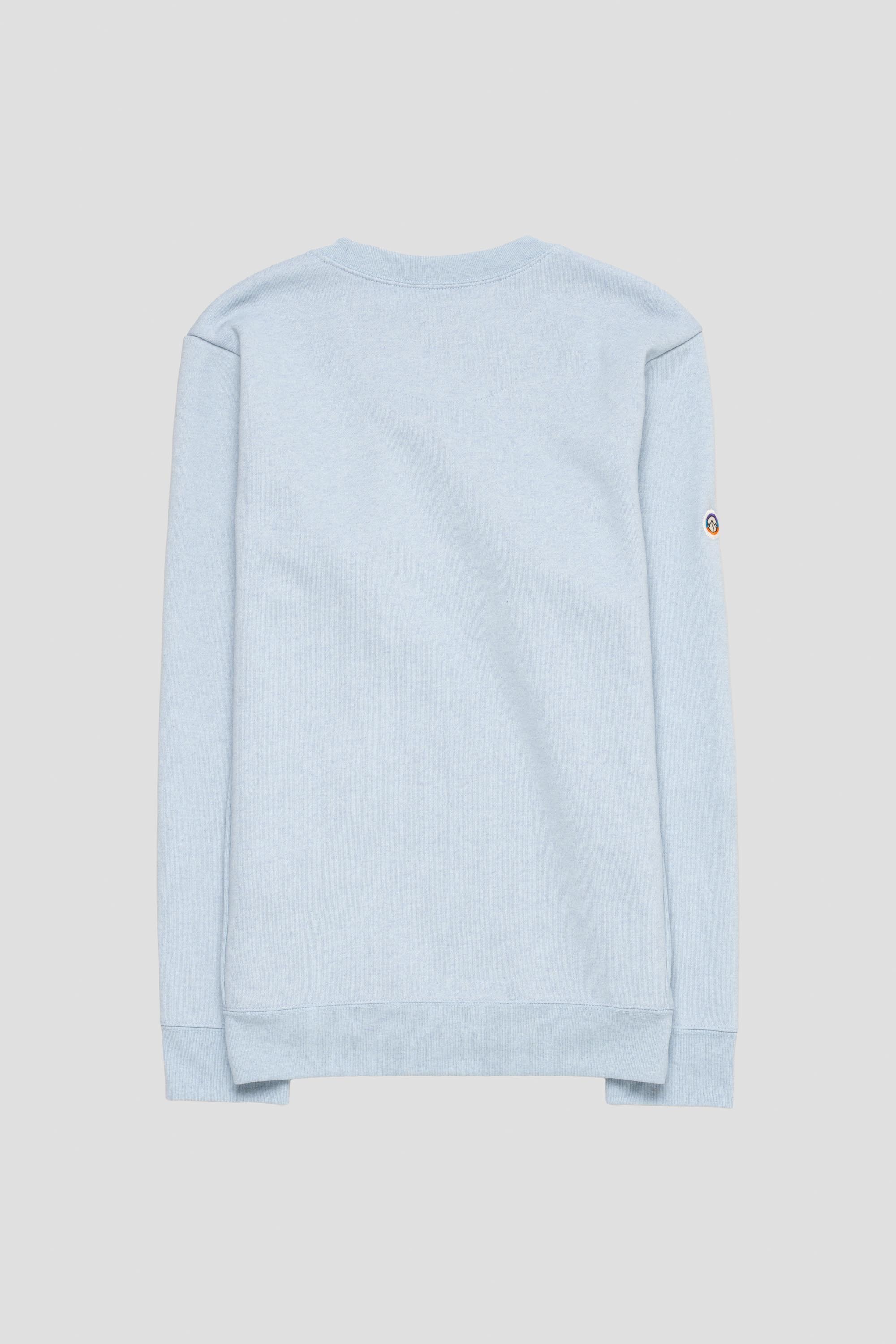 Fitz Roy Icon Uprisal Crew Sweat Fleck Blue