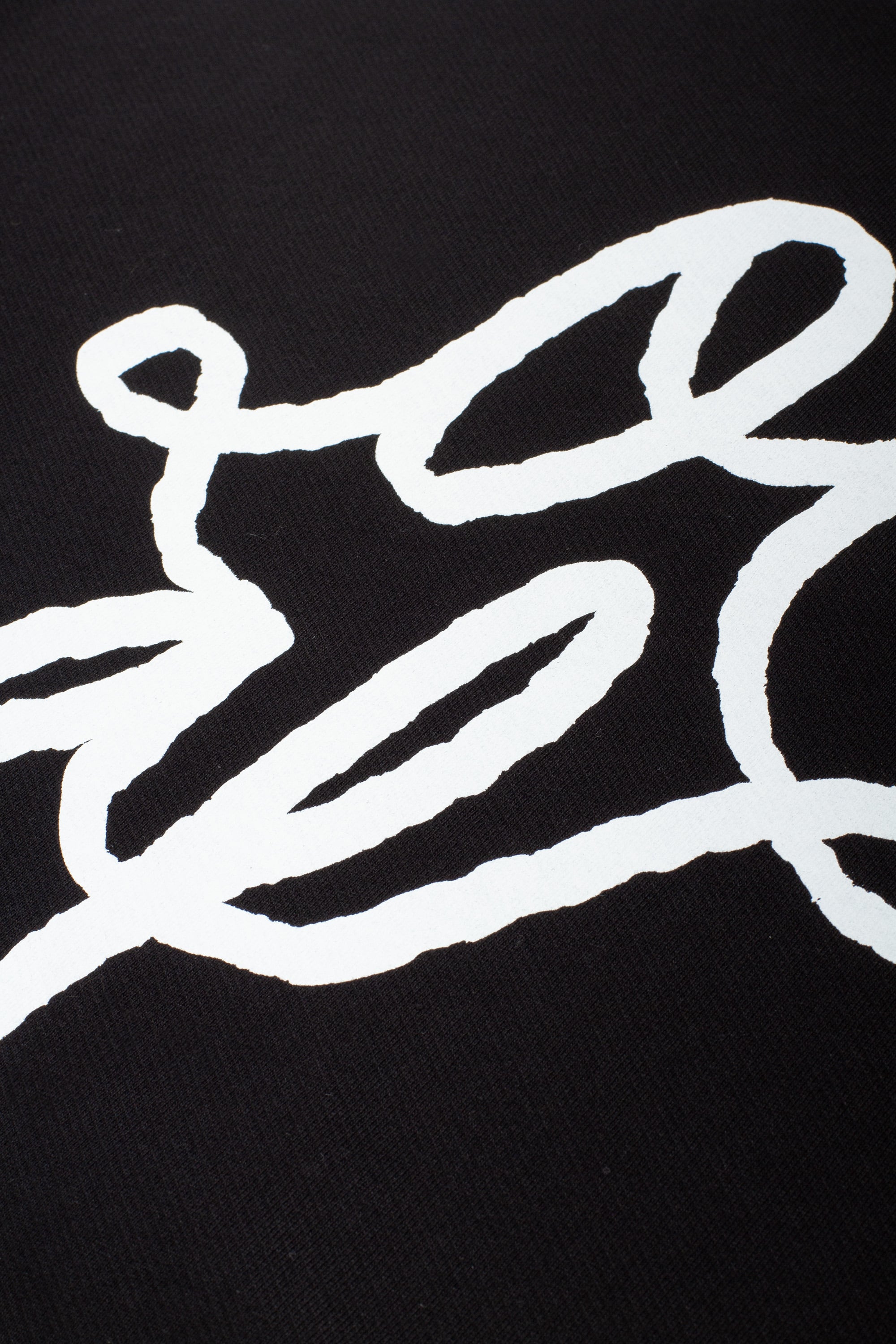 Monogram Graphic Crewneck Black