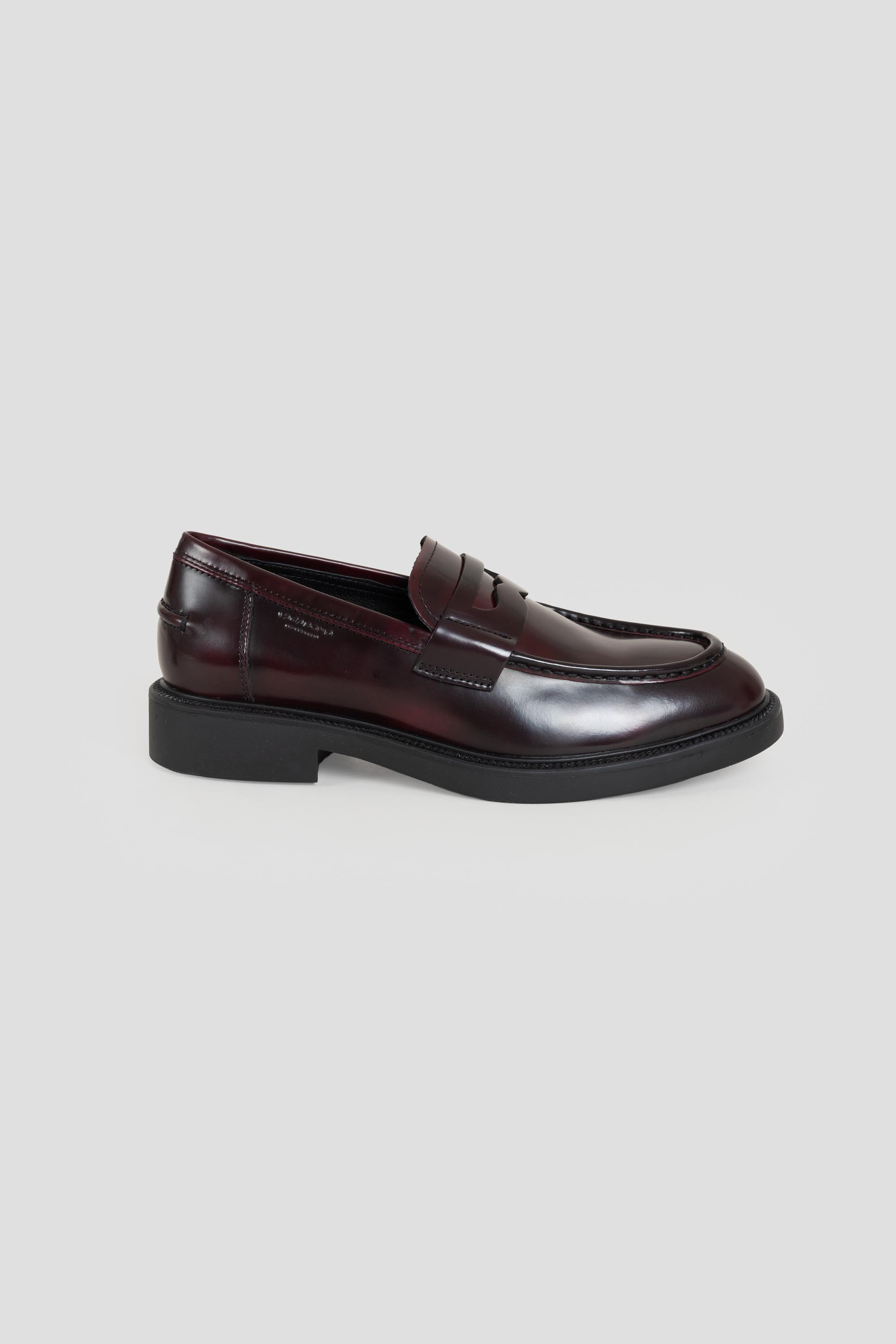 Alex M Loafers Dark Bordeaux