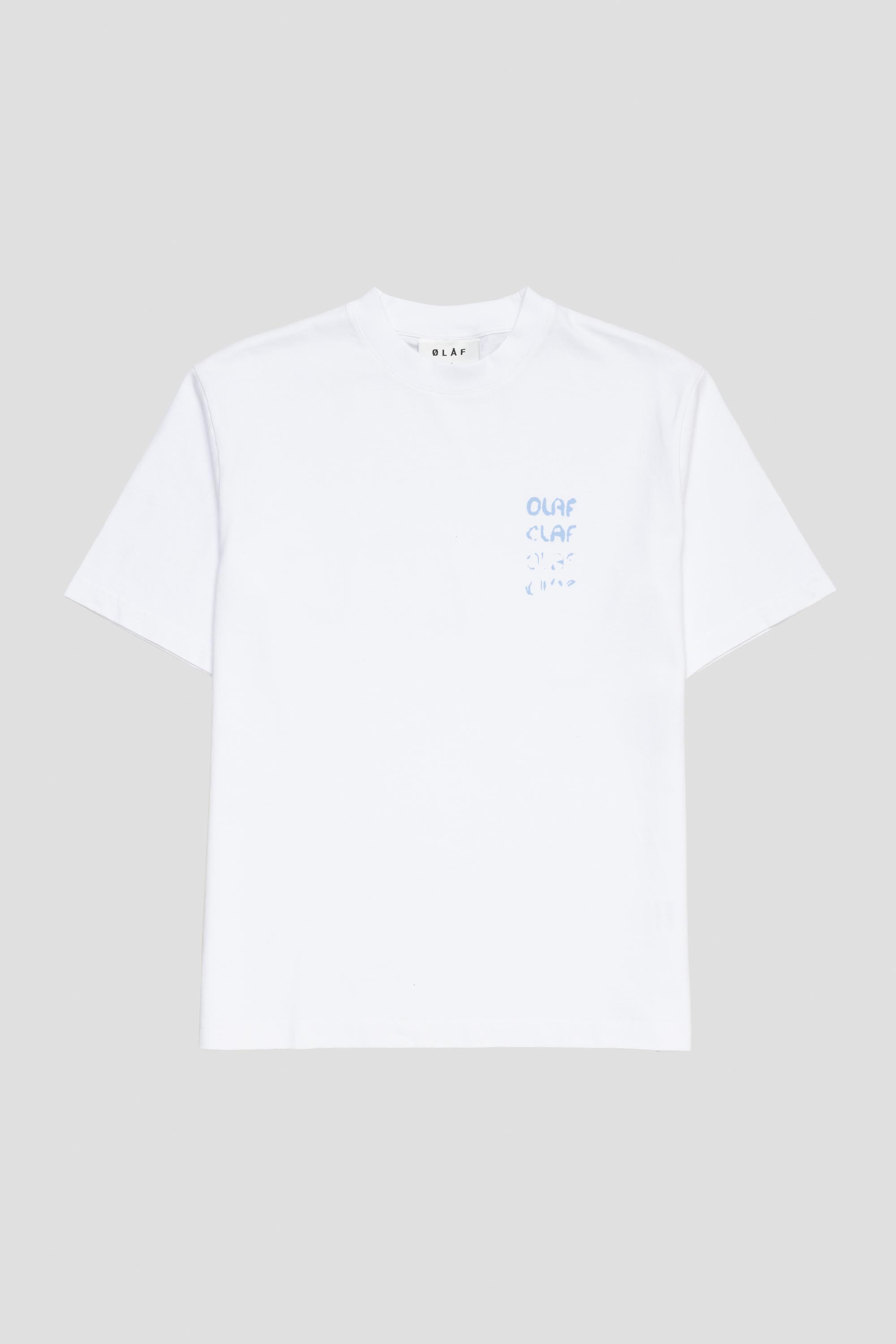 Spray Graphic Tee Optical White