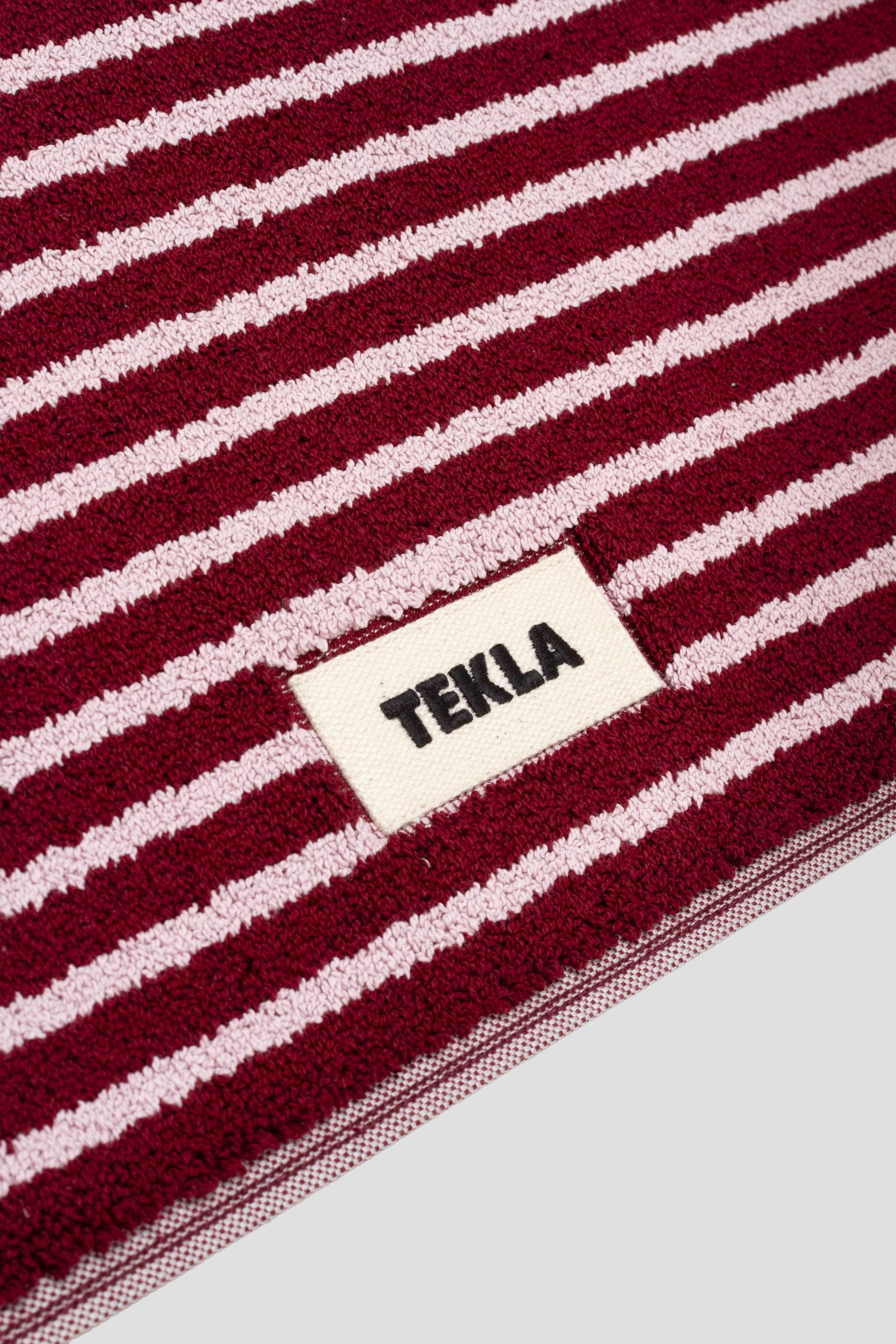 Bath Mat Red&Rose