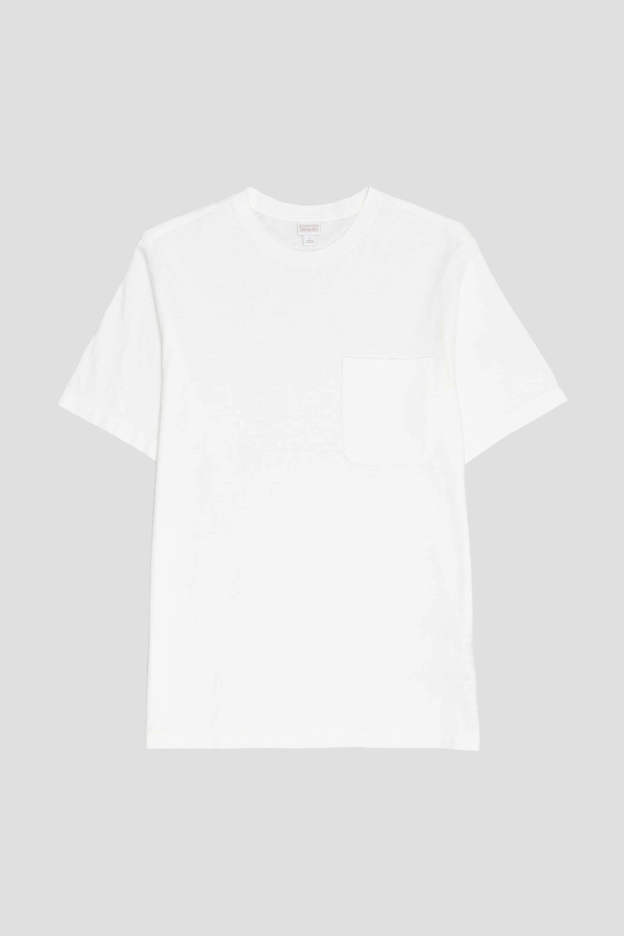 Trail Harbor Pocket Tee Birch White