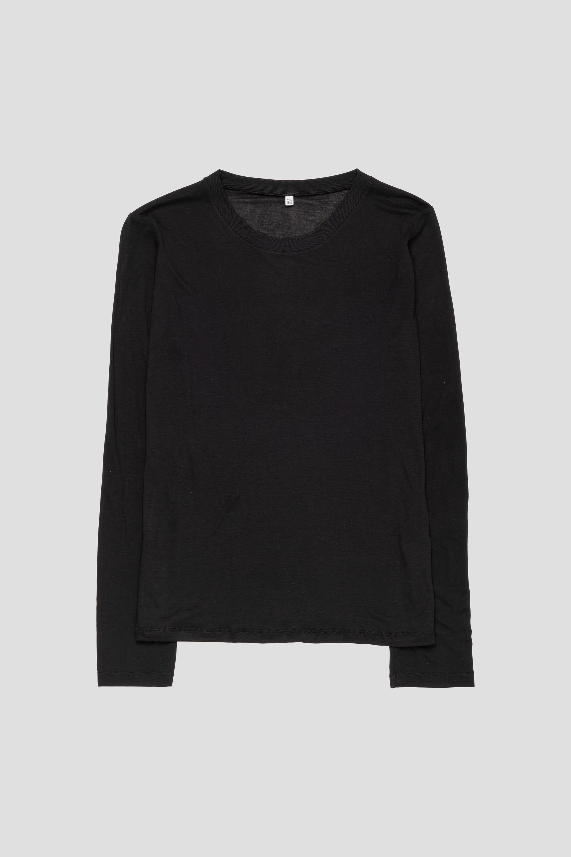 Long Sleeve Tee Bamboo Black