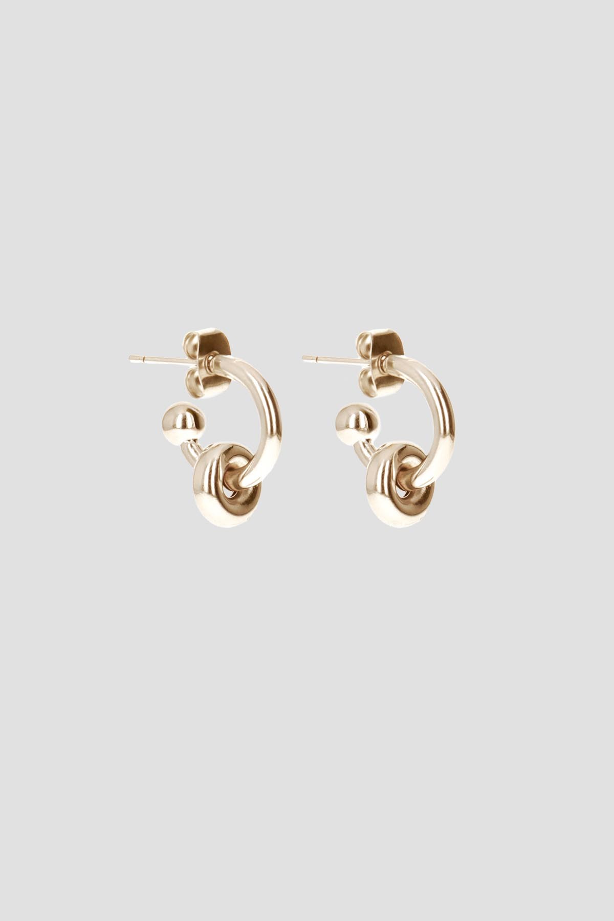 Ethan Earrings Gold