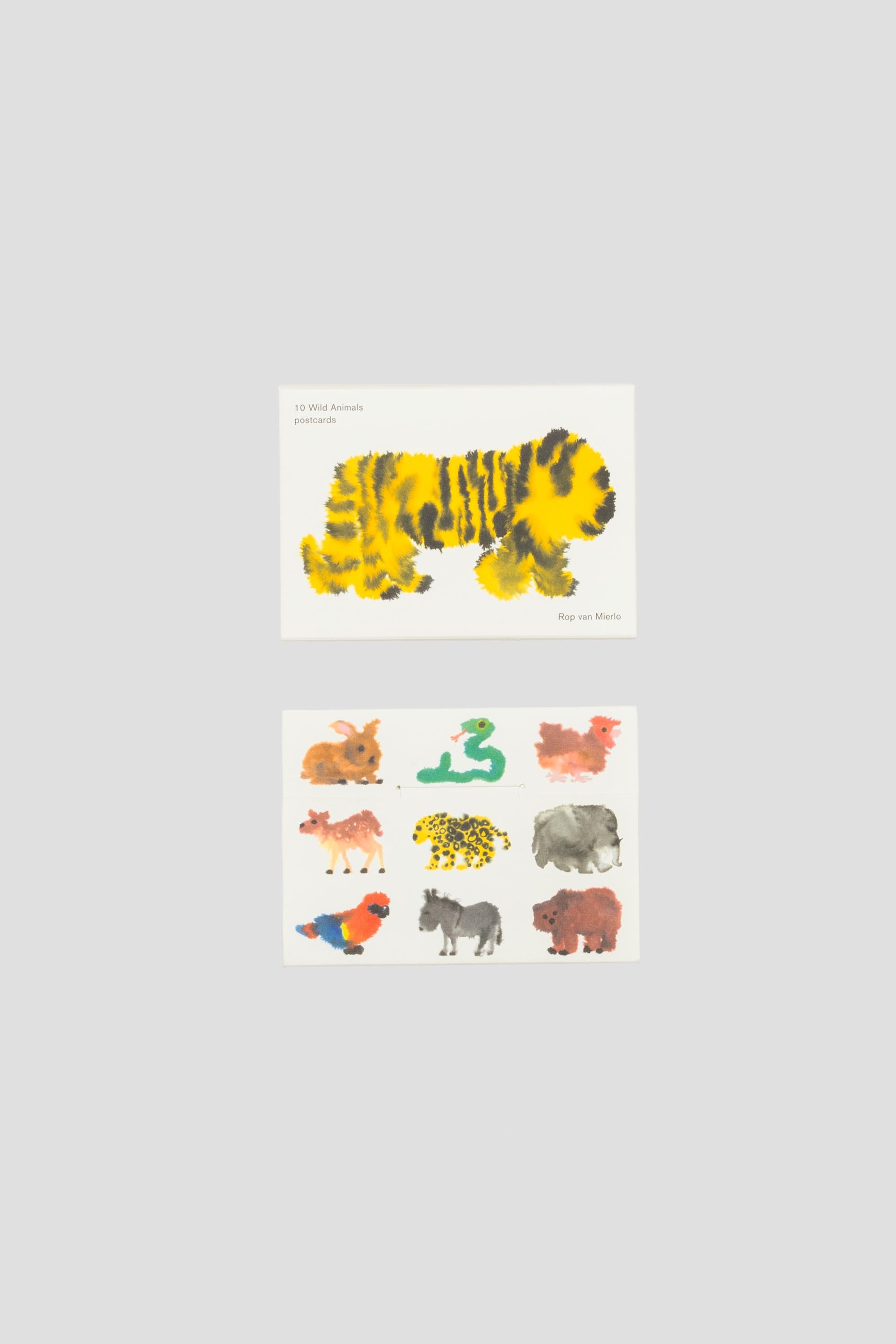 Postcard Set - Wild Animals