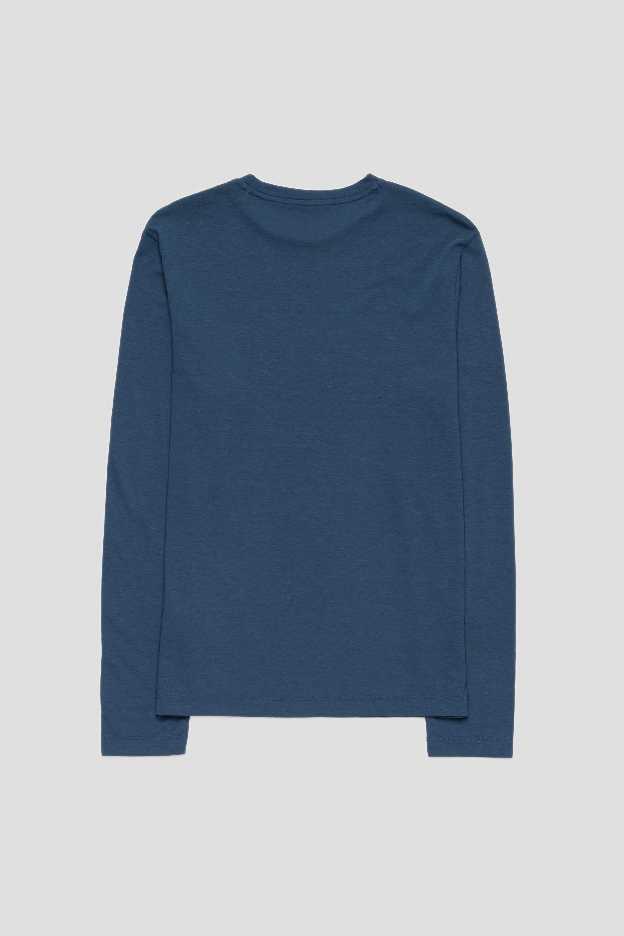 L/S Essential Tee Tidepool Blue