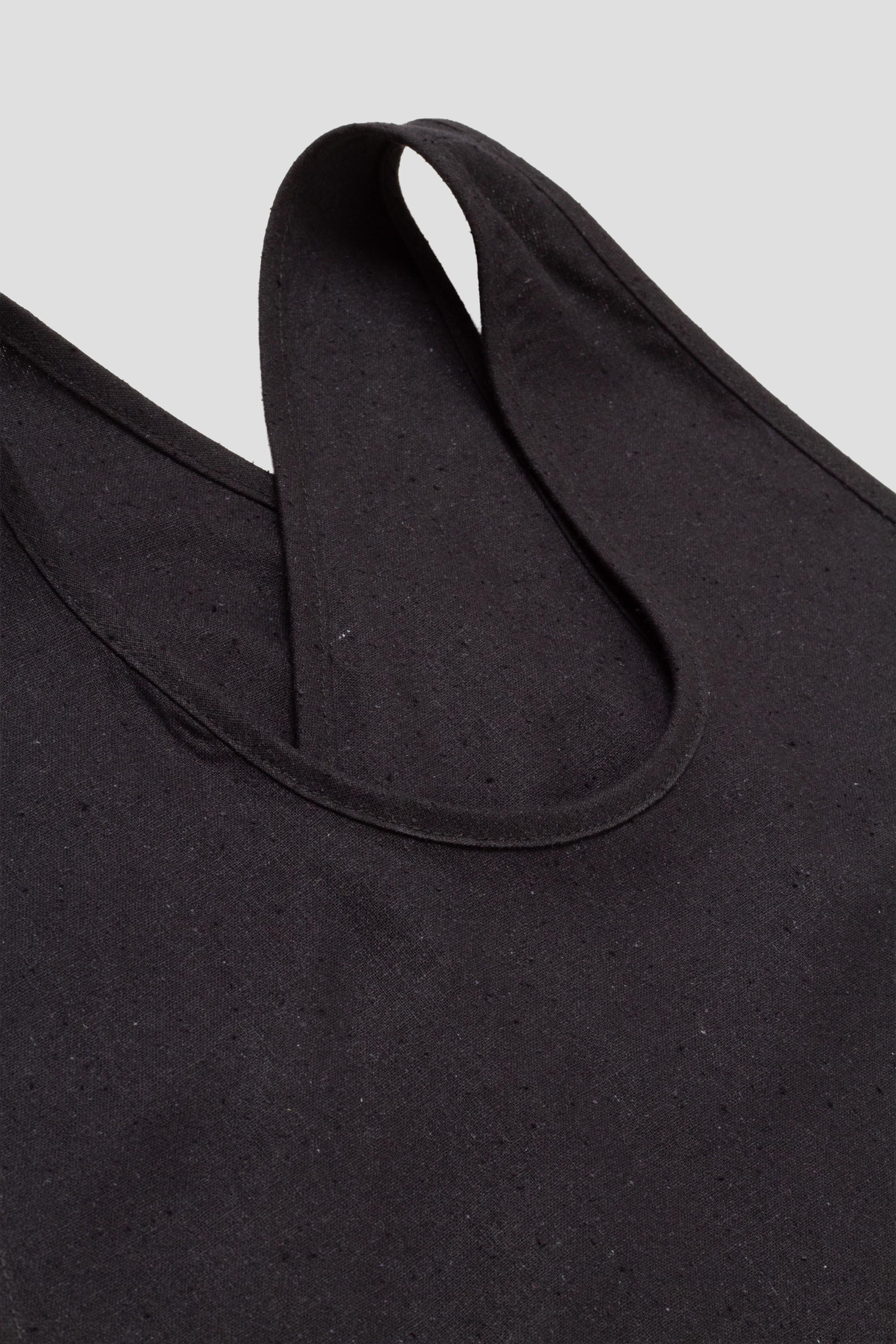 Apron Top Black