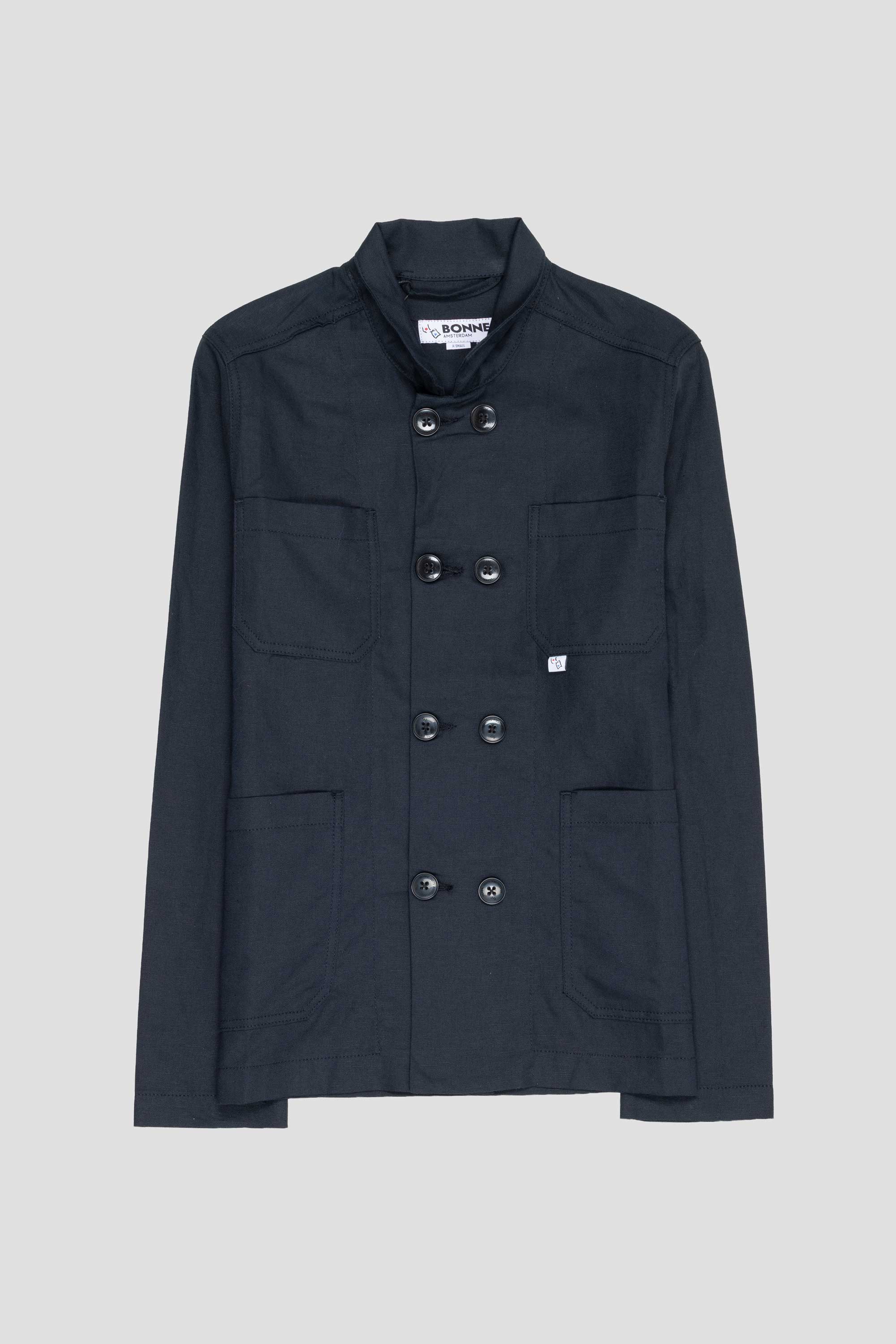 Jacket Blue Linen