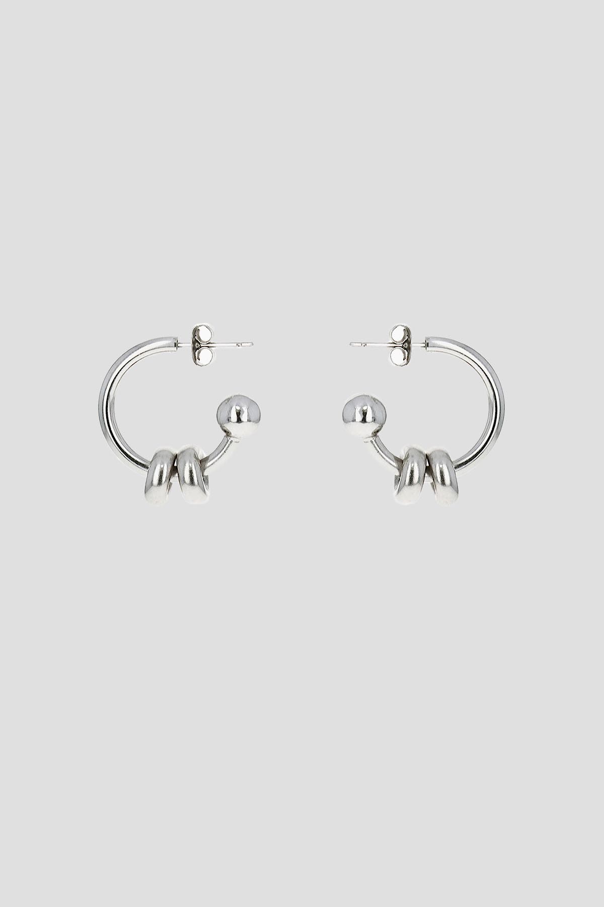 Alan Earrings Palladium