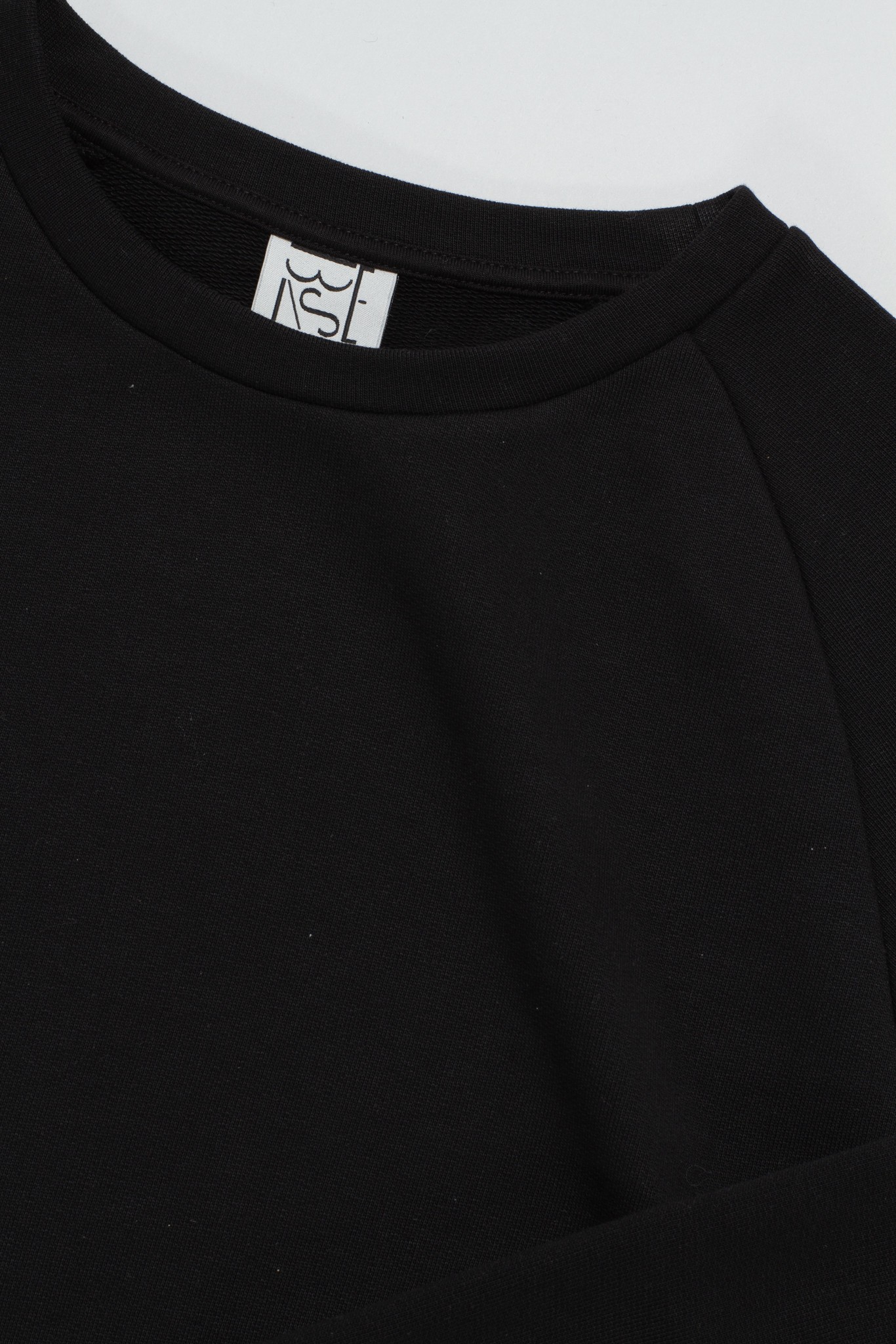 Basic Sweat Italian Fleece Black