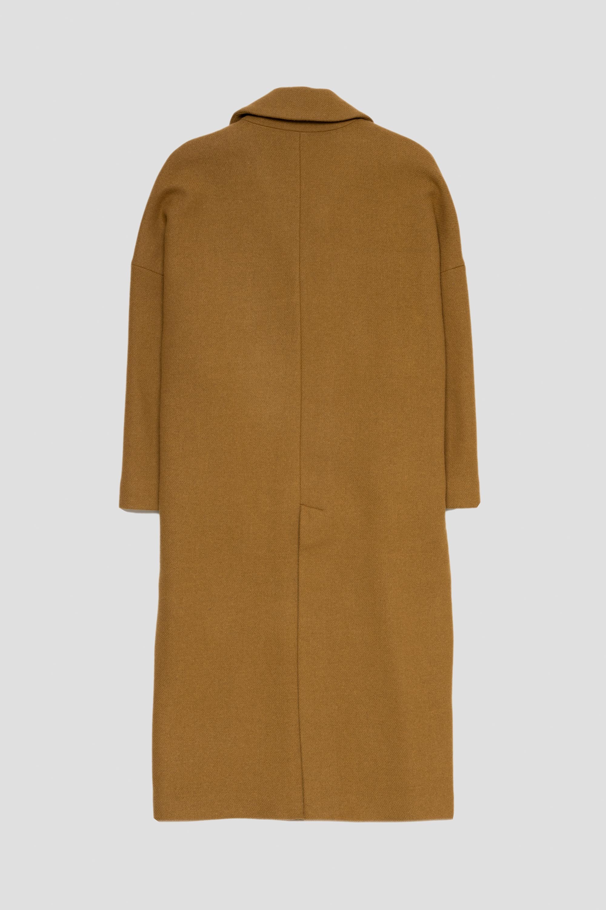 Oversized Cedar Coat Camel