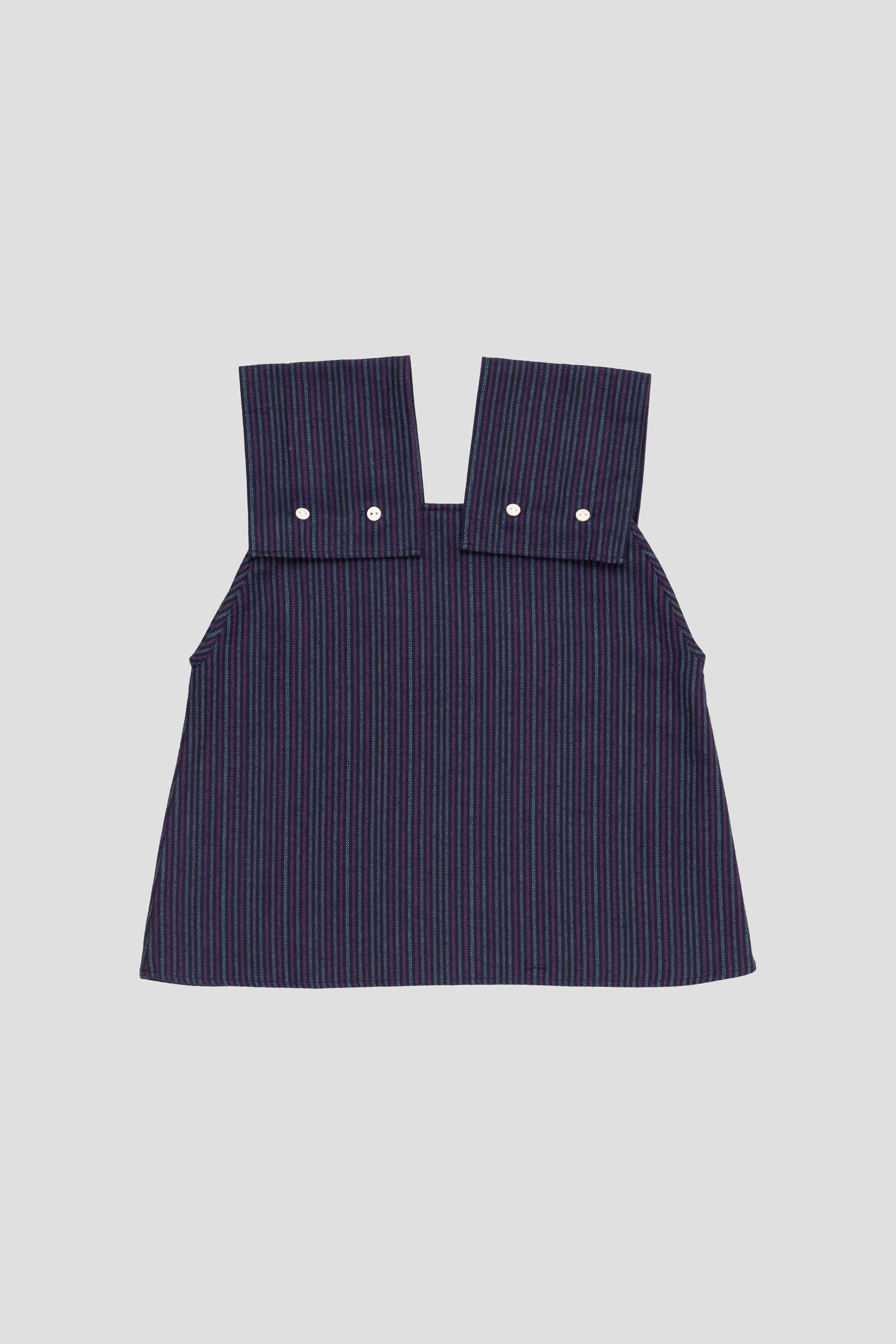 Manhattan Top Purple Stripe