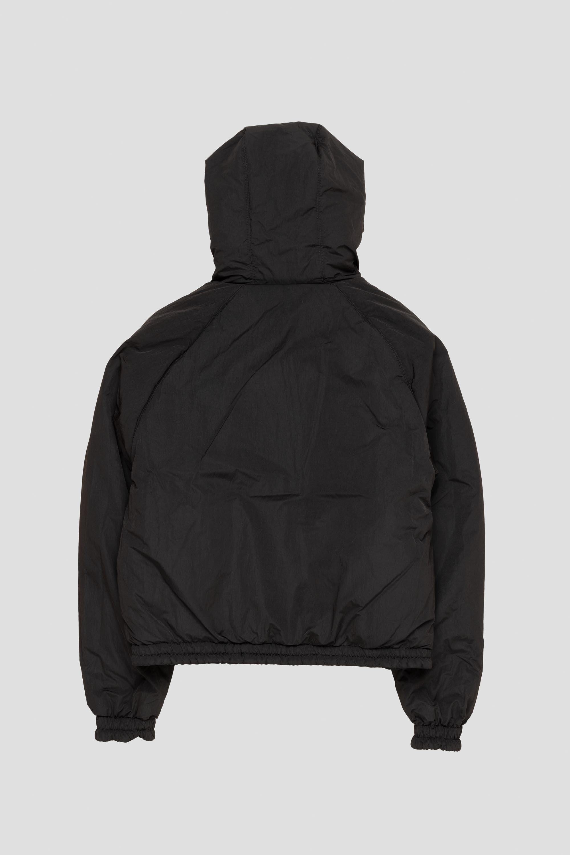 Nylon Reversible Jacket Black