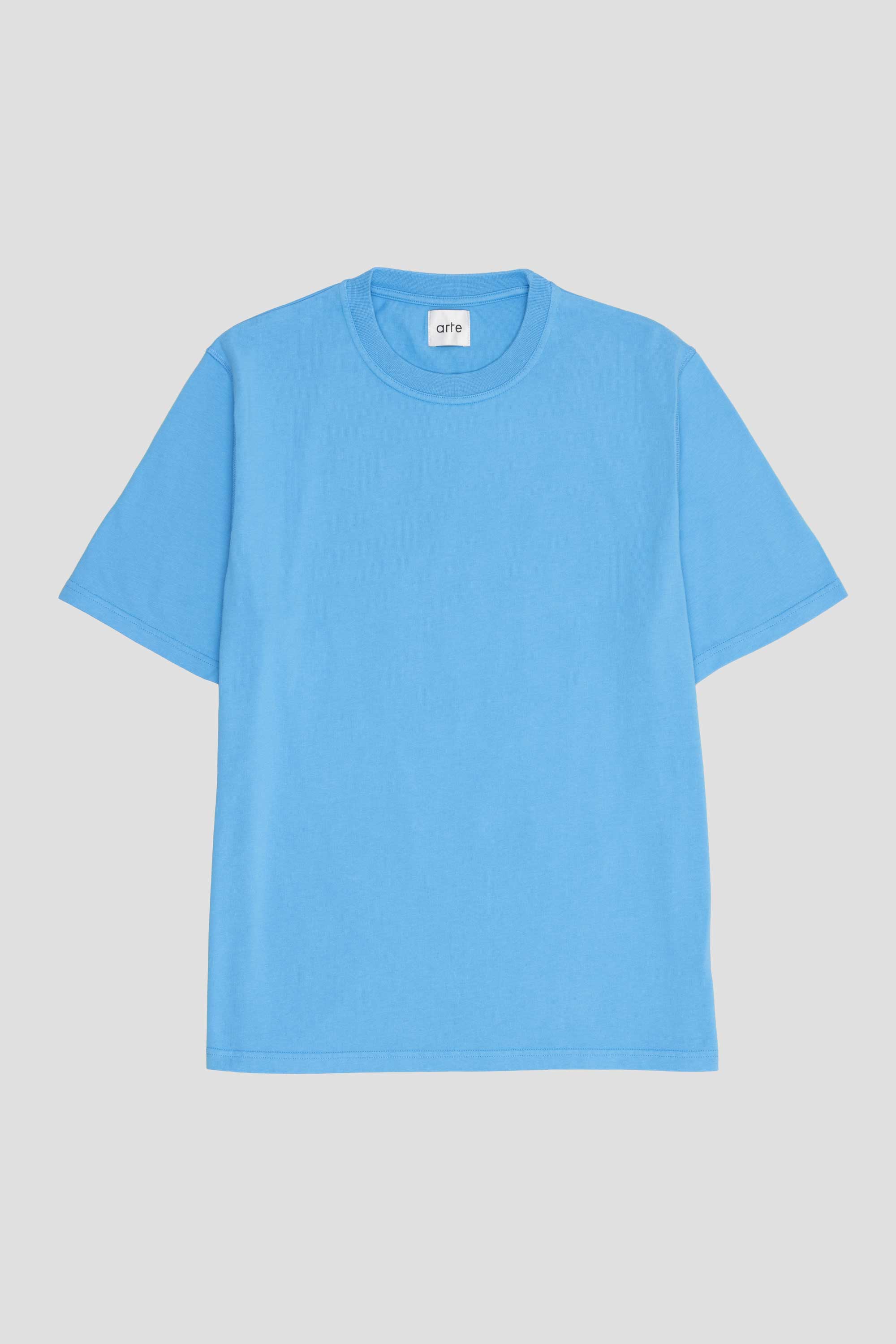 Blurry Back Print Blue