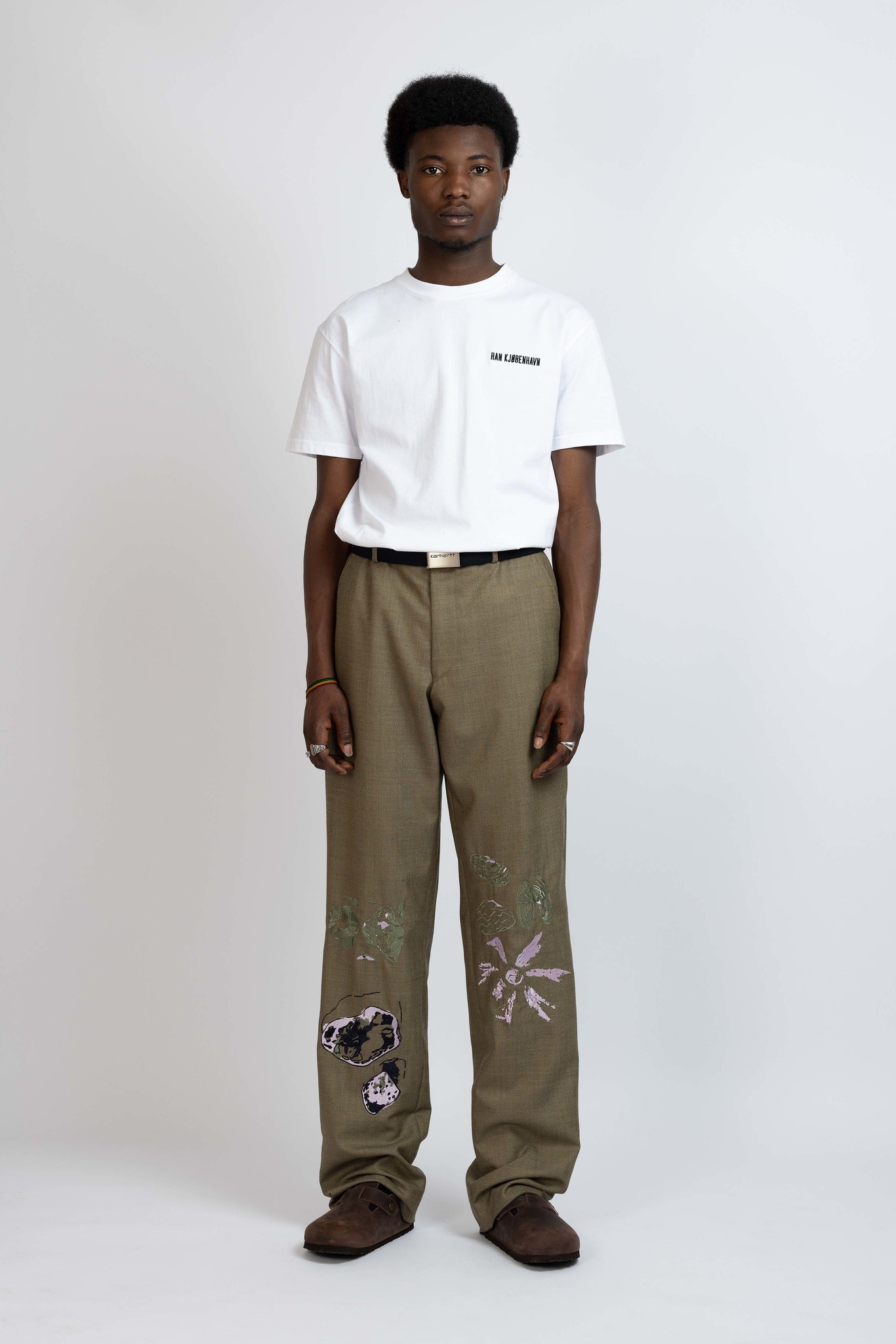 Casual Tee White Logo