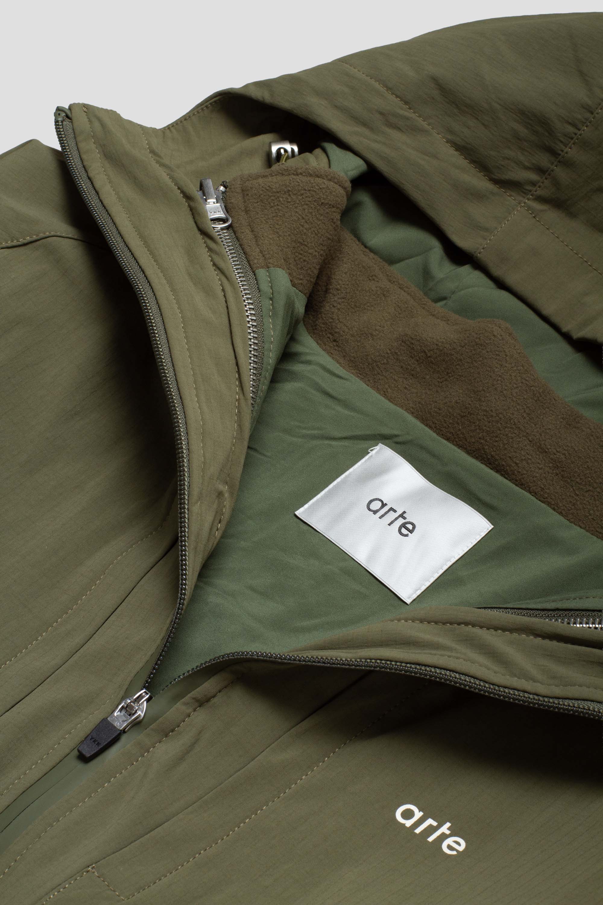 Technical Polar Jacket Green