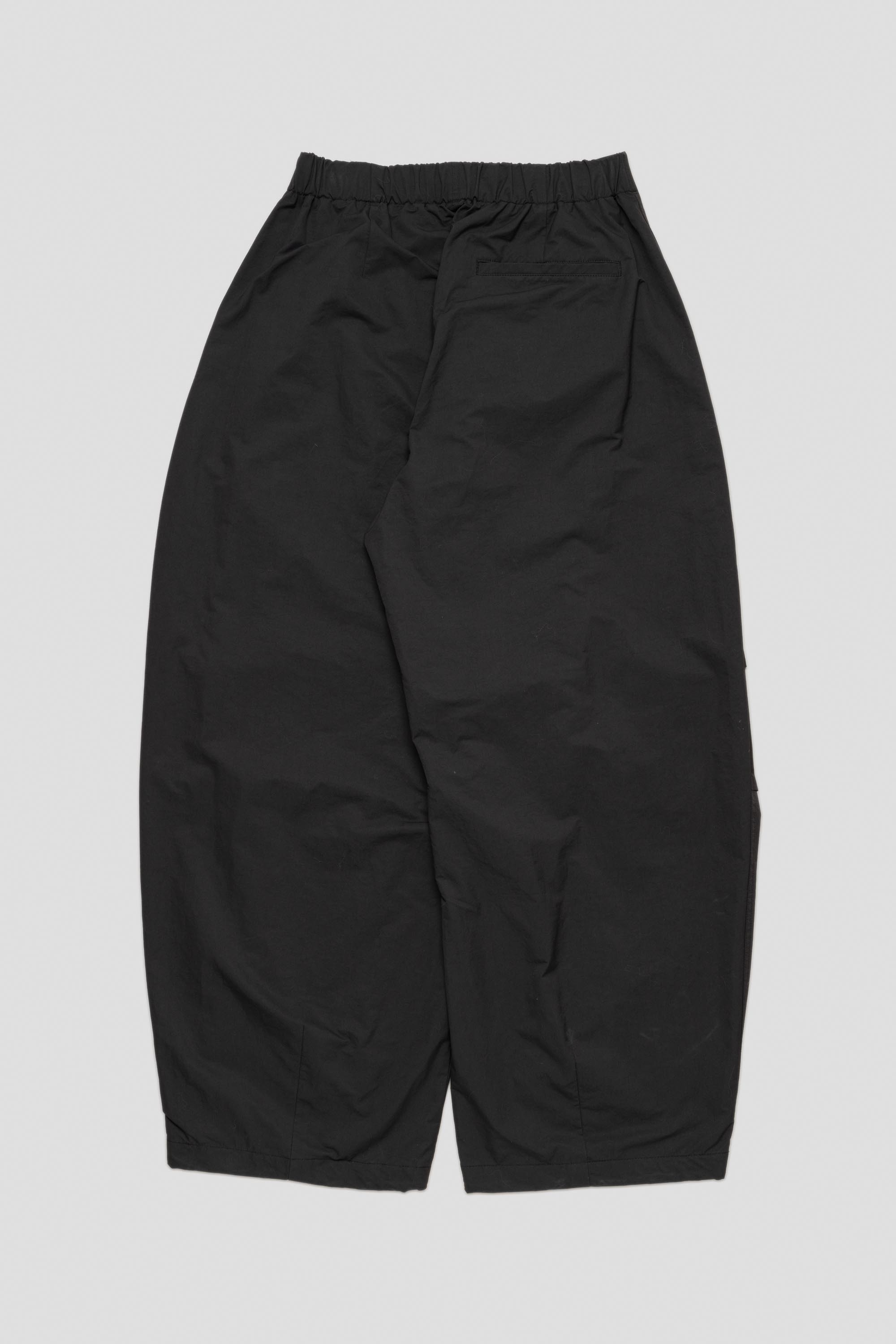 Mens Cotton Nylon Fatigue Pants Black