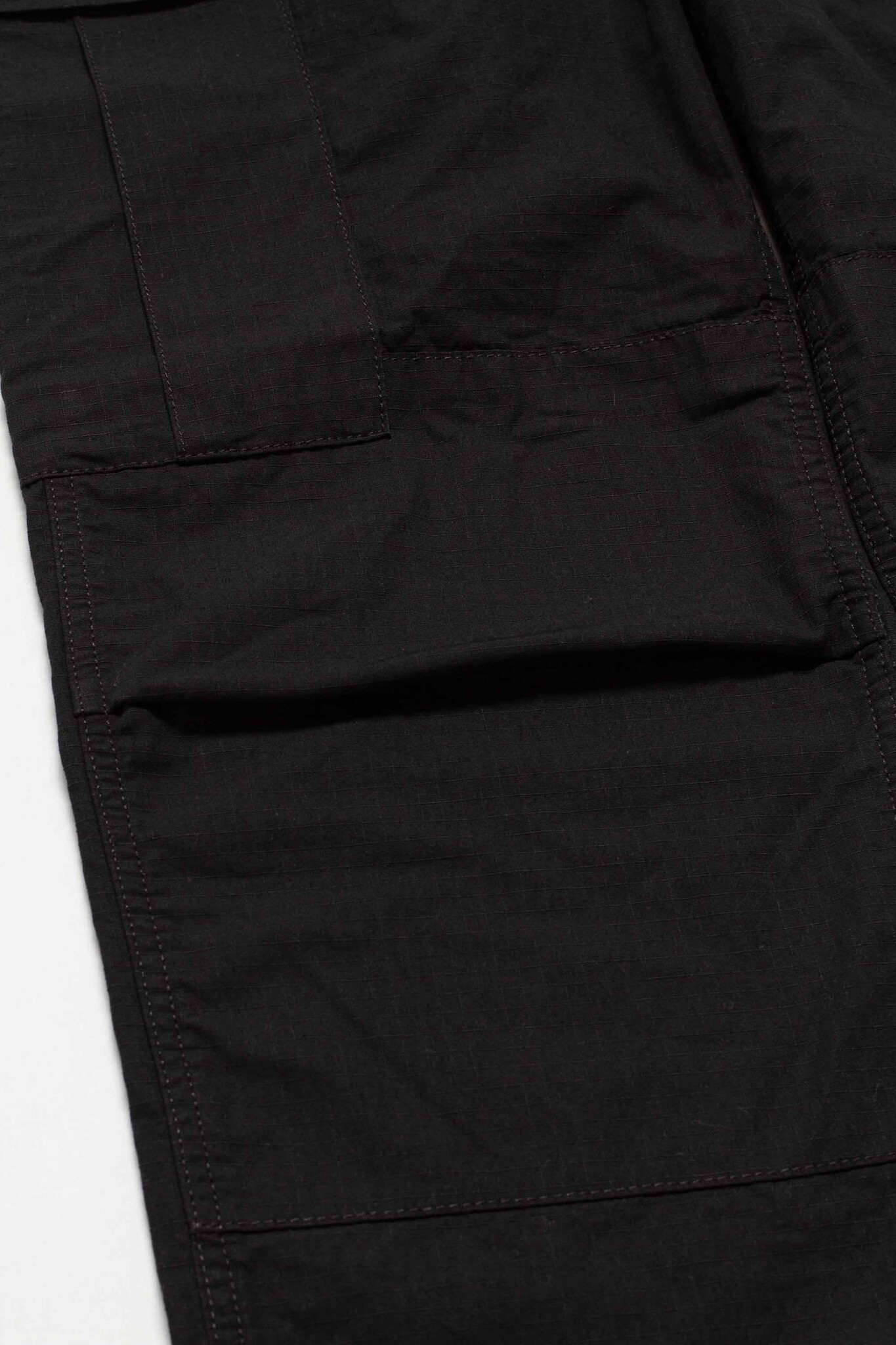 Regular Cargo Pant Black Rinsed