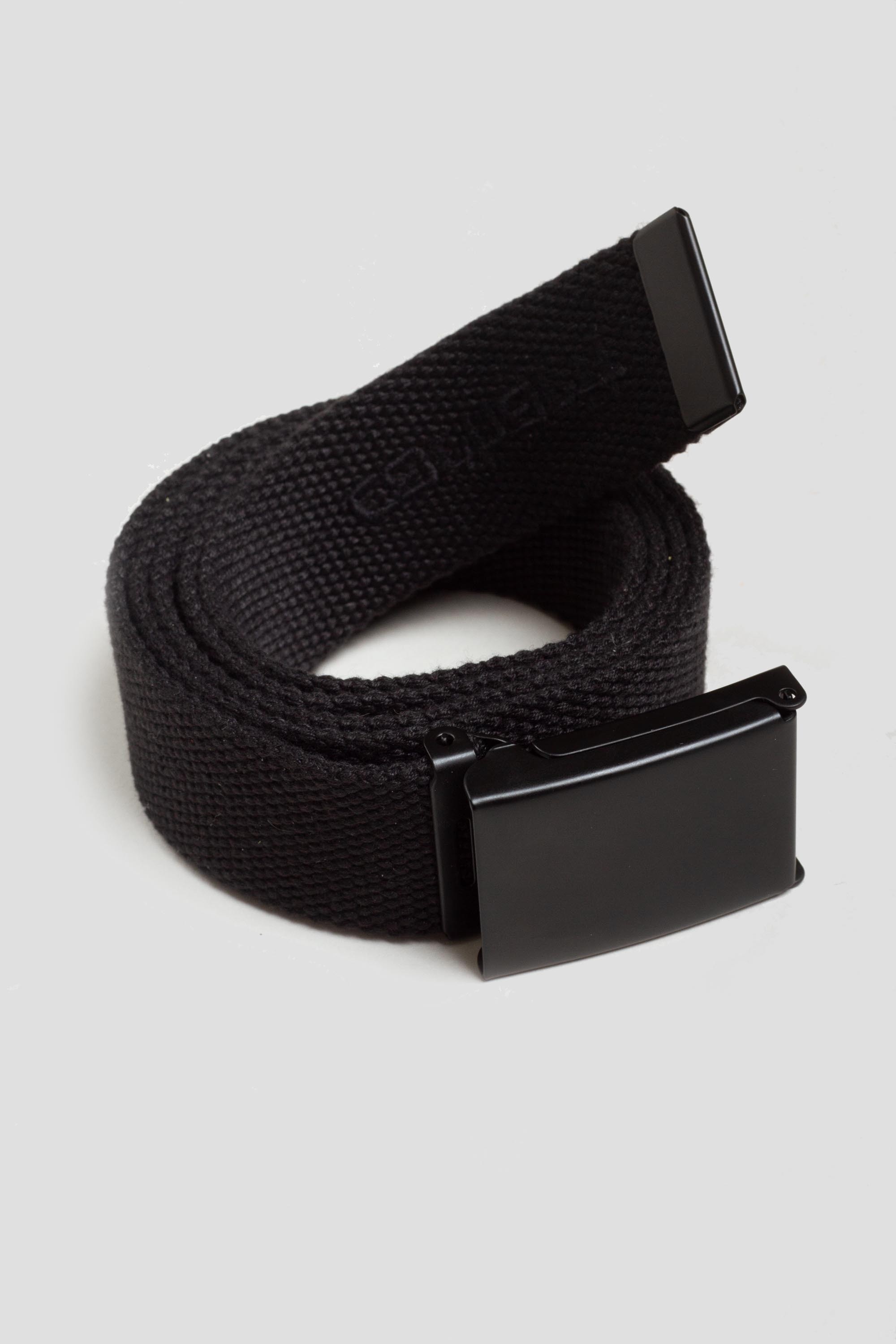 Script Belt Tonal Black