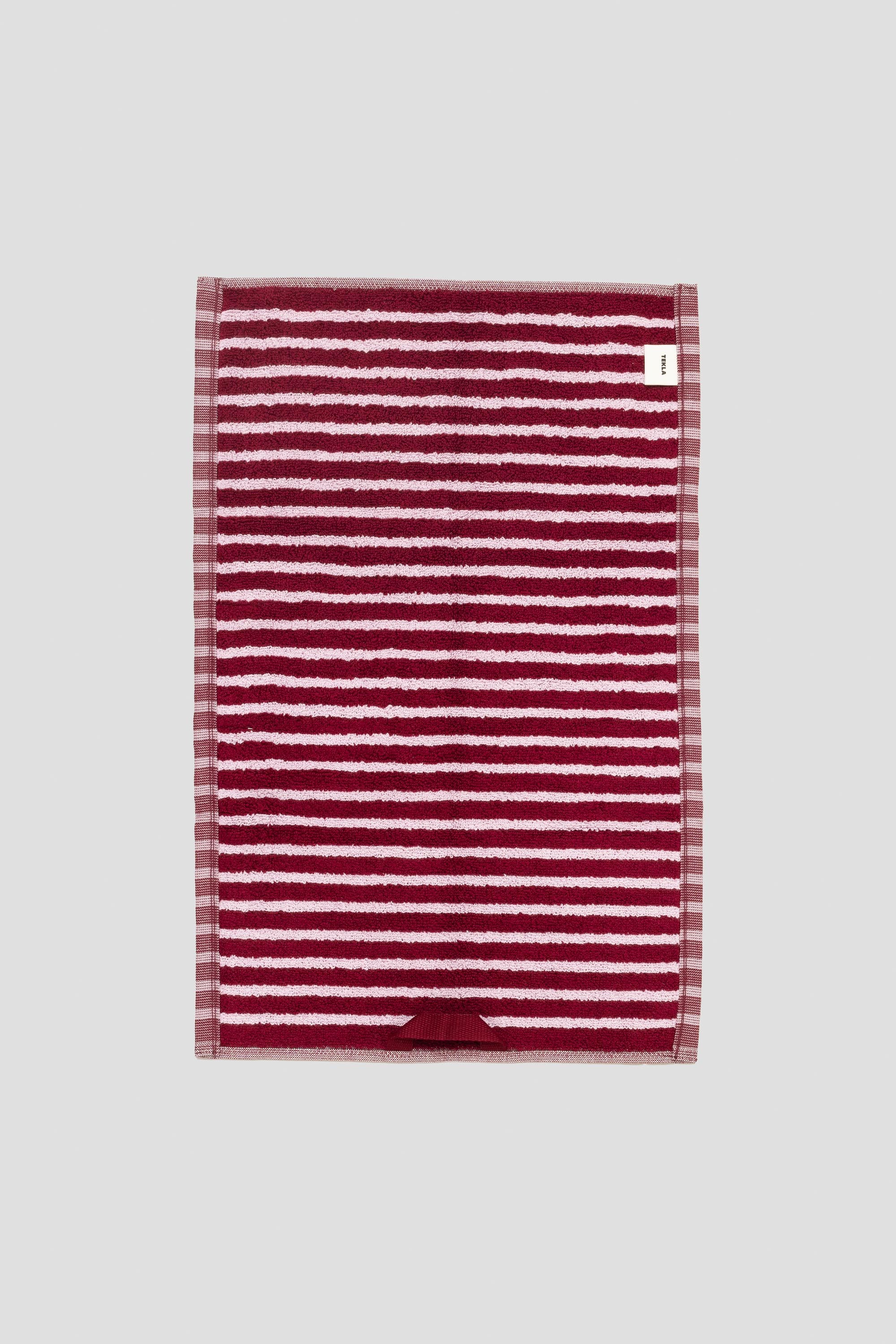 Terry Towel Guest Towel Red&Rose