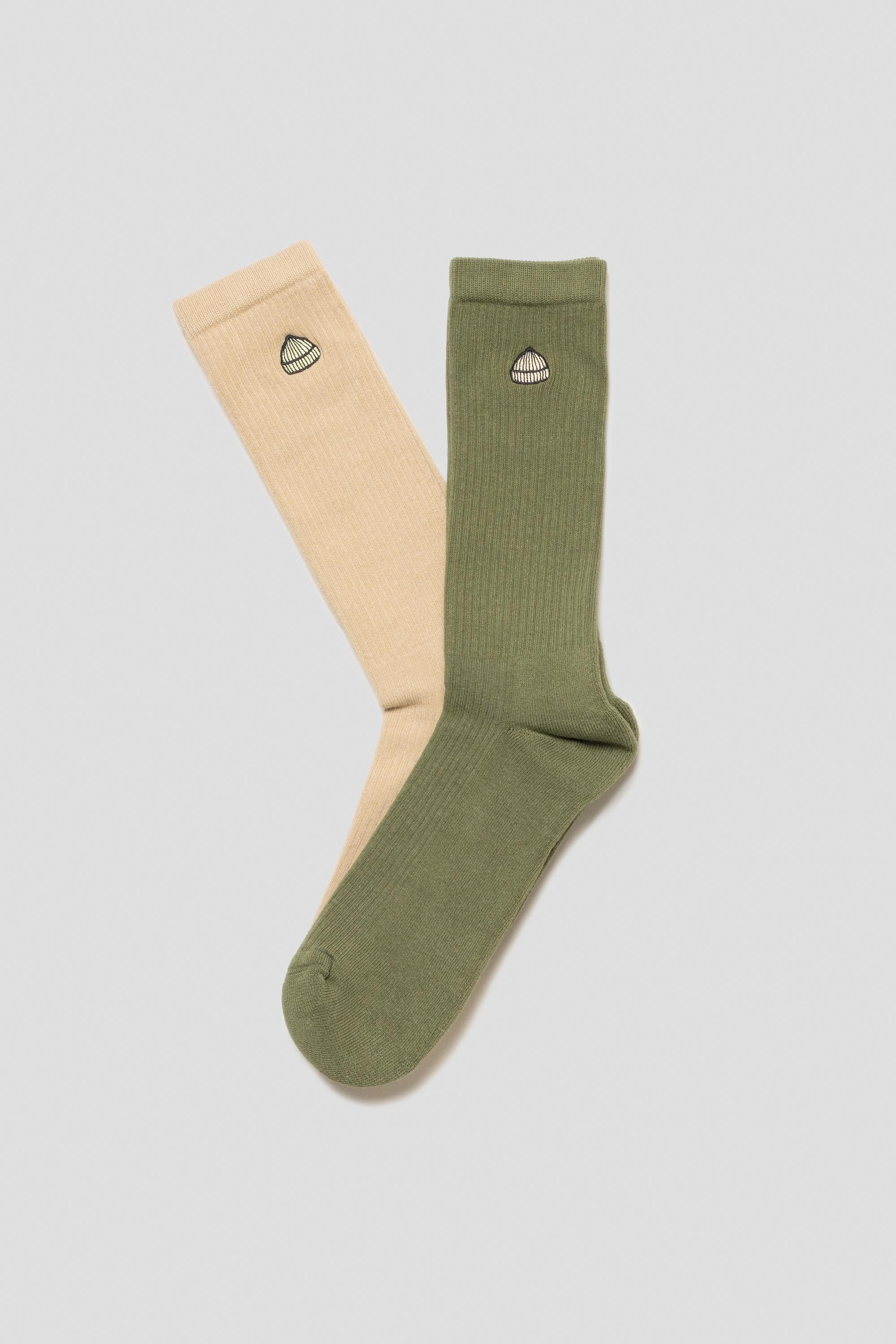 Socks 2-Pack Croco/Sand