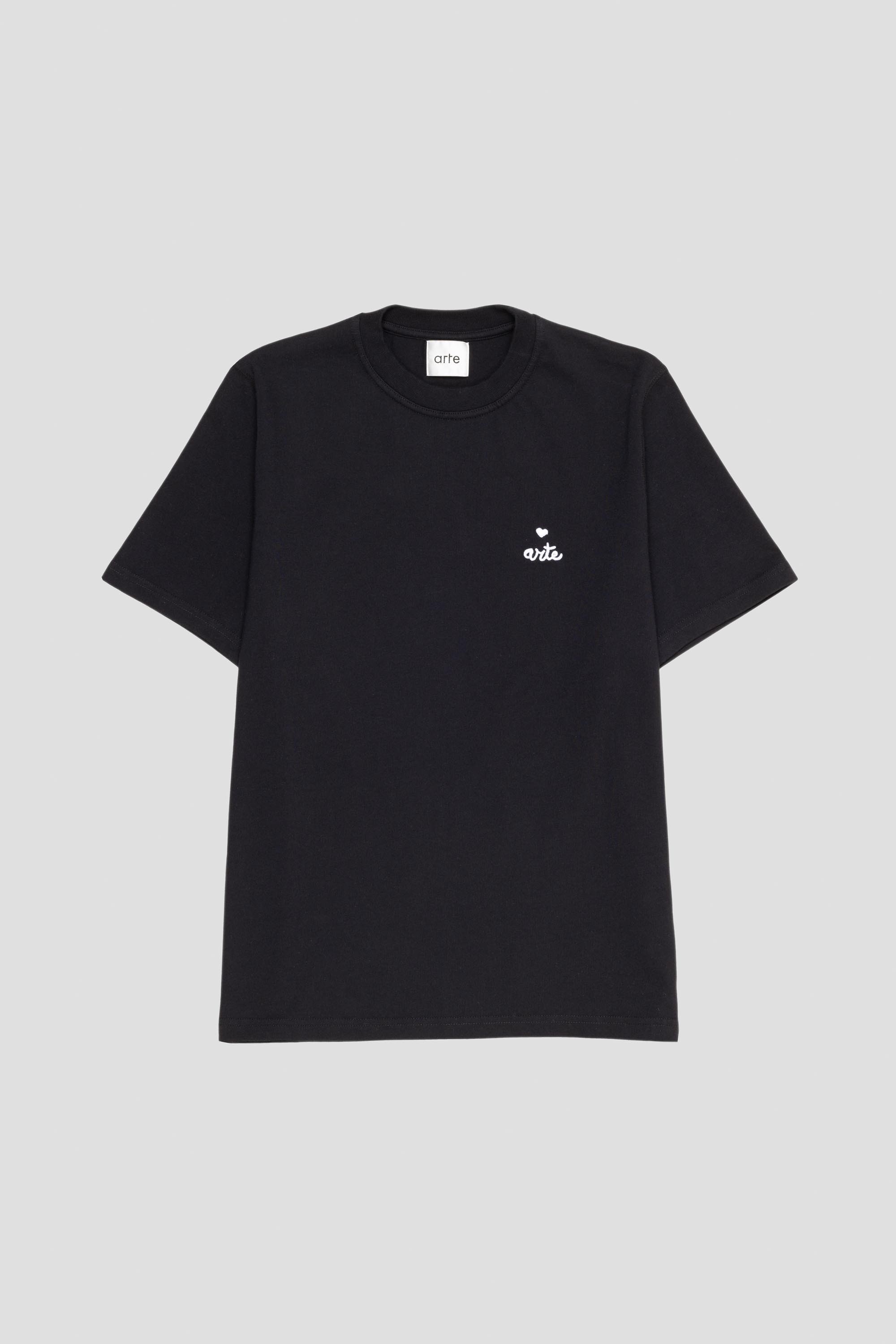 SS25 Heart Logo T-Shirt Black