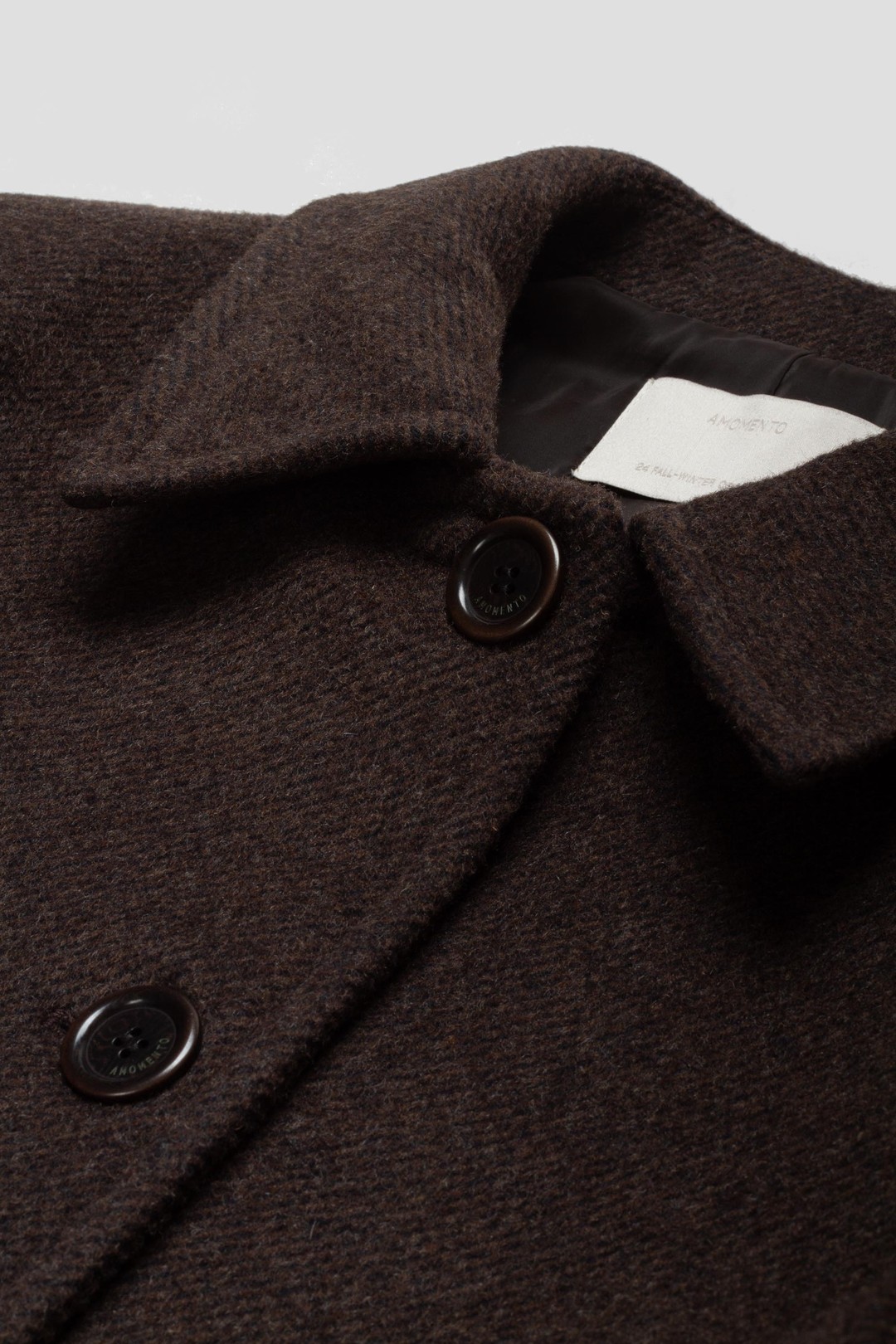 Single Breasted Maxi Long Coat Dark Brown | Shelter