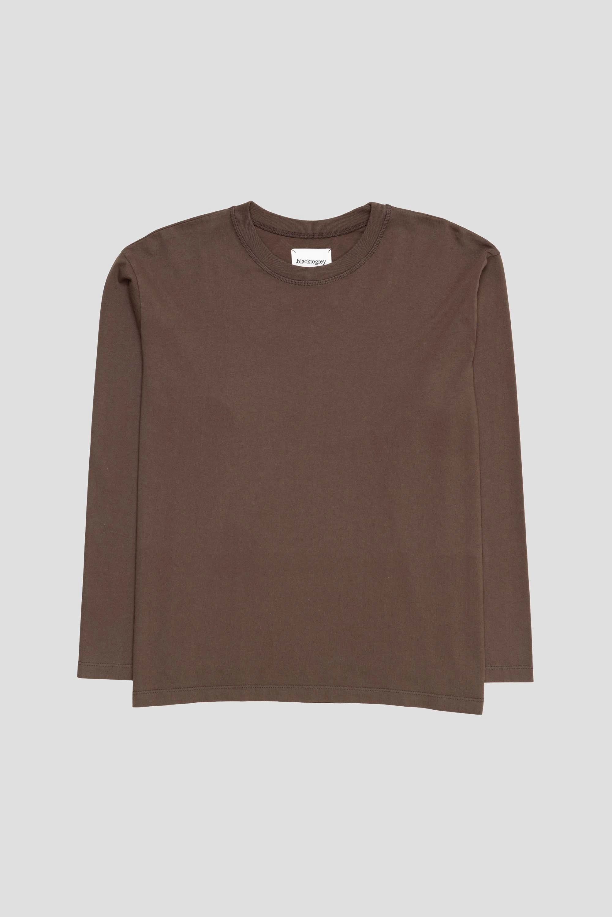 Garment Dyed Top Brown