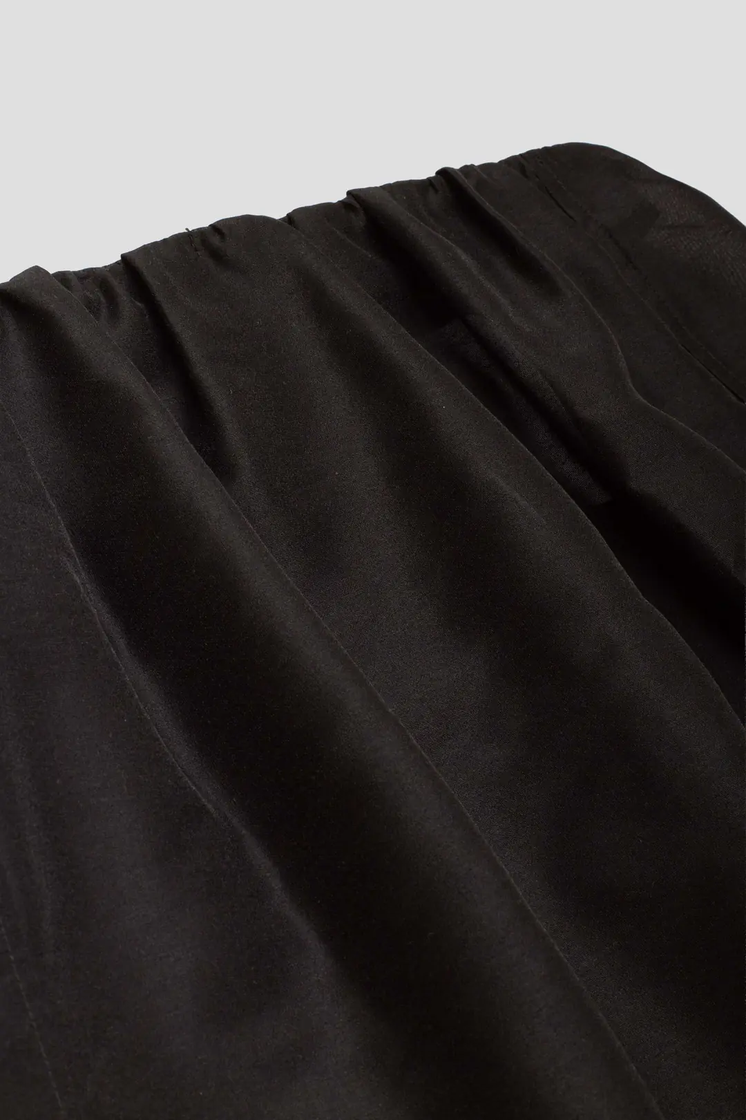AmomentoOrganza Layered Skirt Black