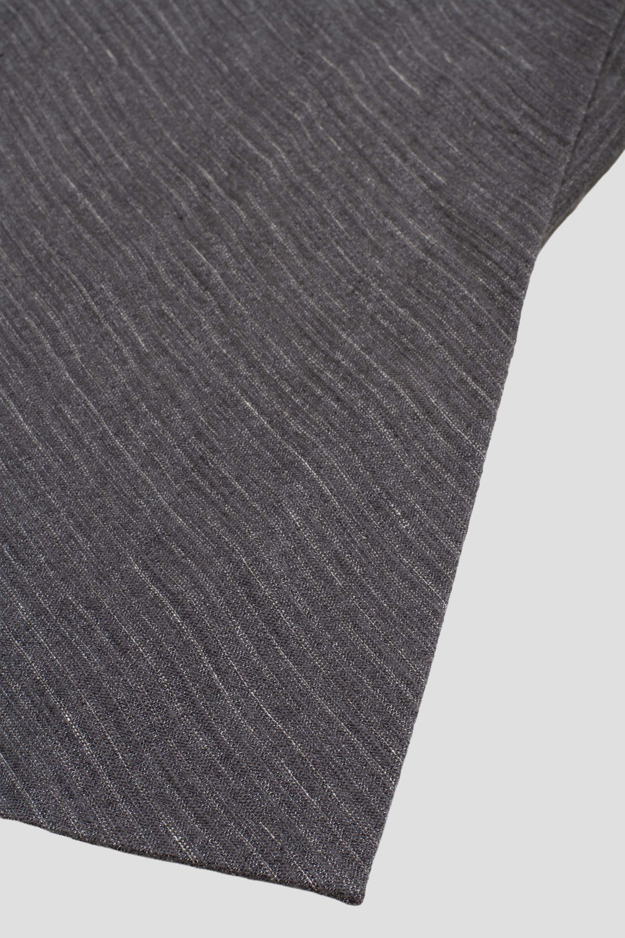 Depend Skirt Textured Blue Grey Stripe