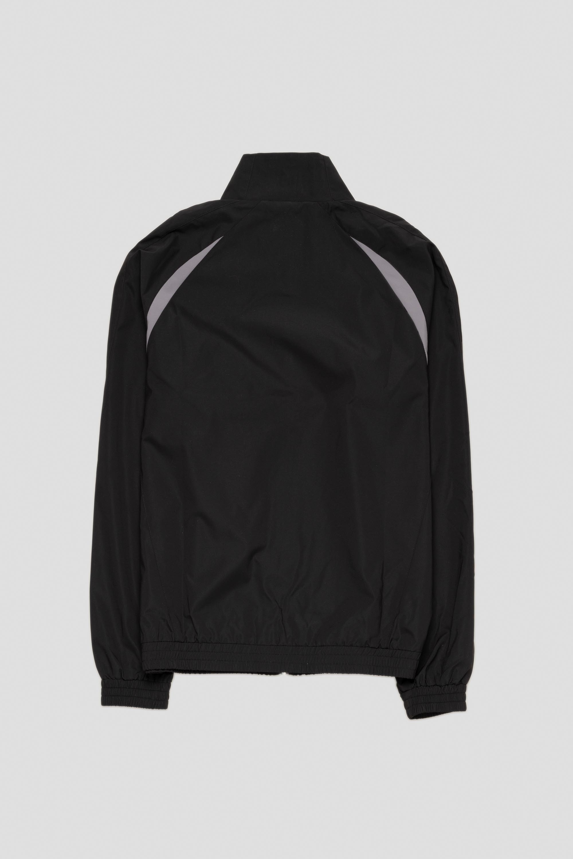 Two-Tone Tracksuit Jacket Black